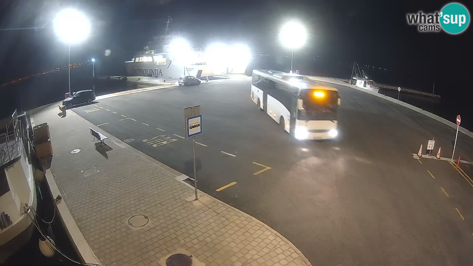 Tkon Live cam – ferry – Dalmatia – Croatia