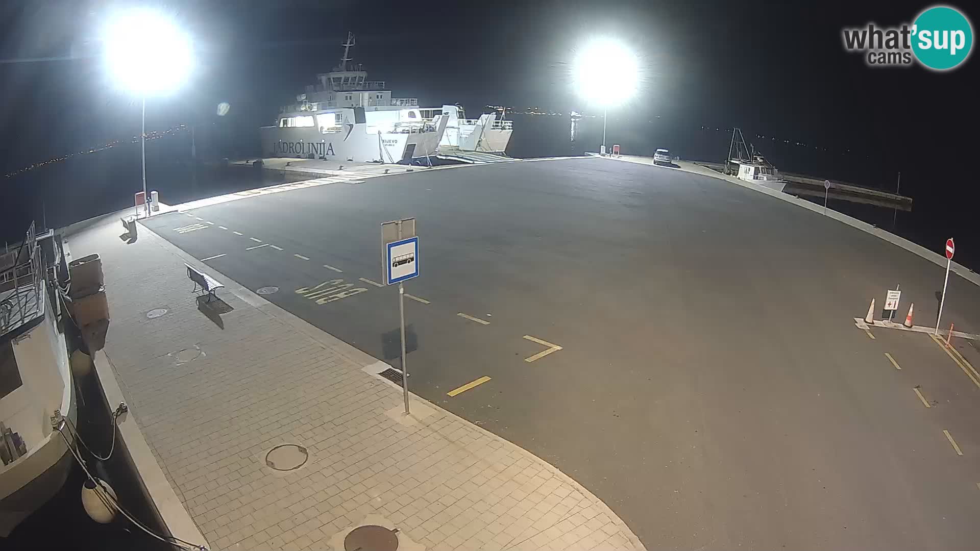 Tkon Live cam – ferry – Dalmatia – Croatia