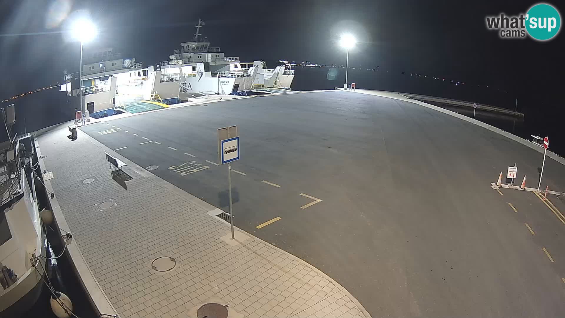 Tkon Live cam – ferry – Dalmatia – Croatia