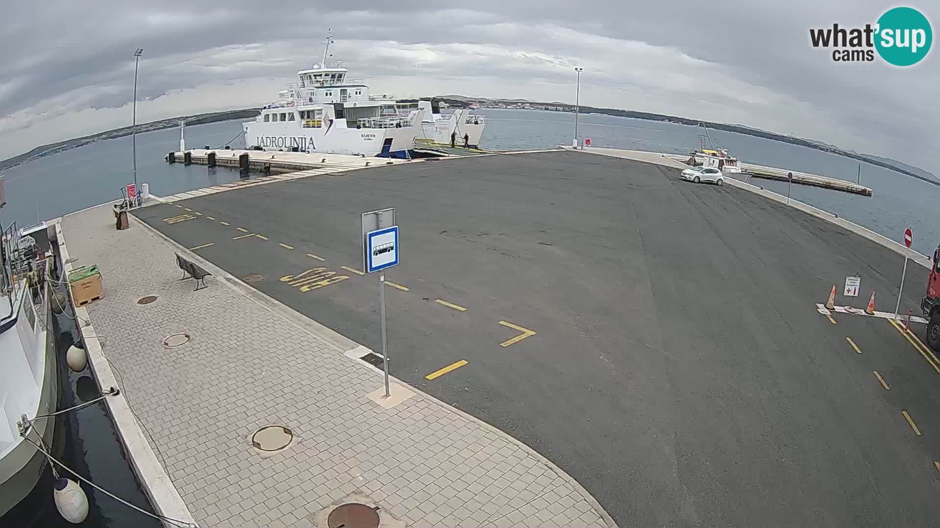 Tkon Live cam – Fähre – Dalmatien – Kroatien