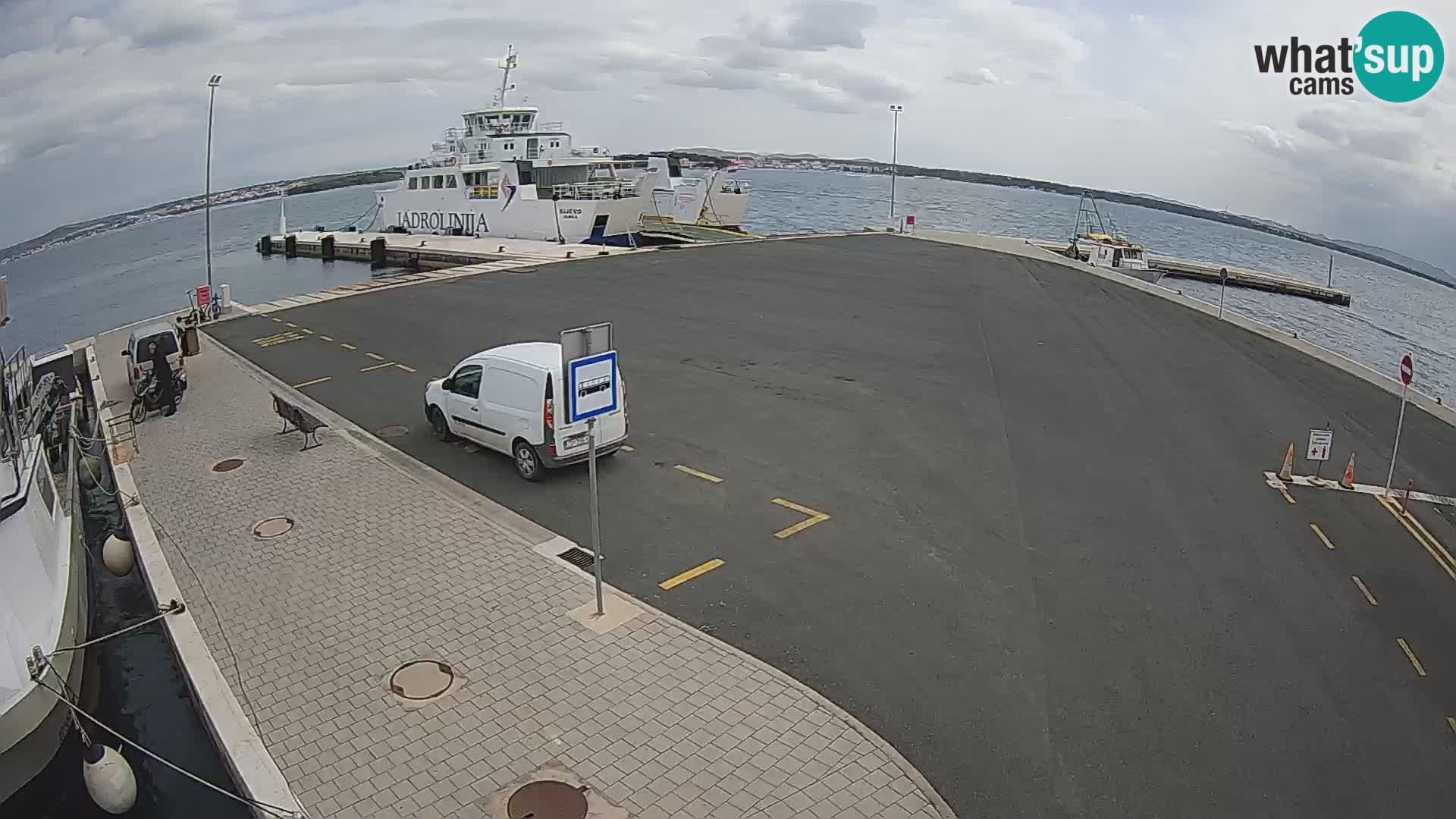 Tkon Live cam – ferry – Dalmatia – Croatia
