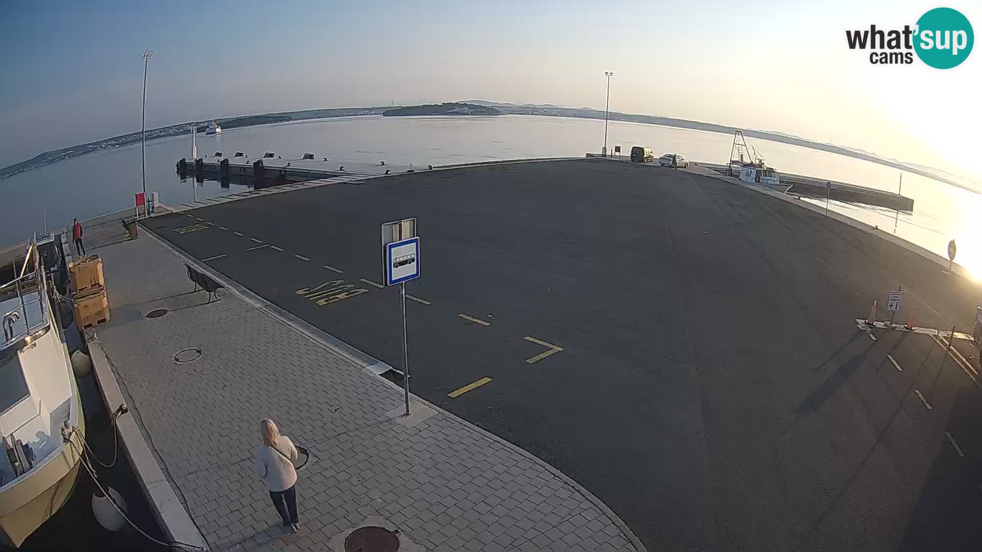 Tkon camera en vivo – Transportar – Dalmacia – Croacia