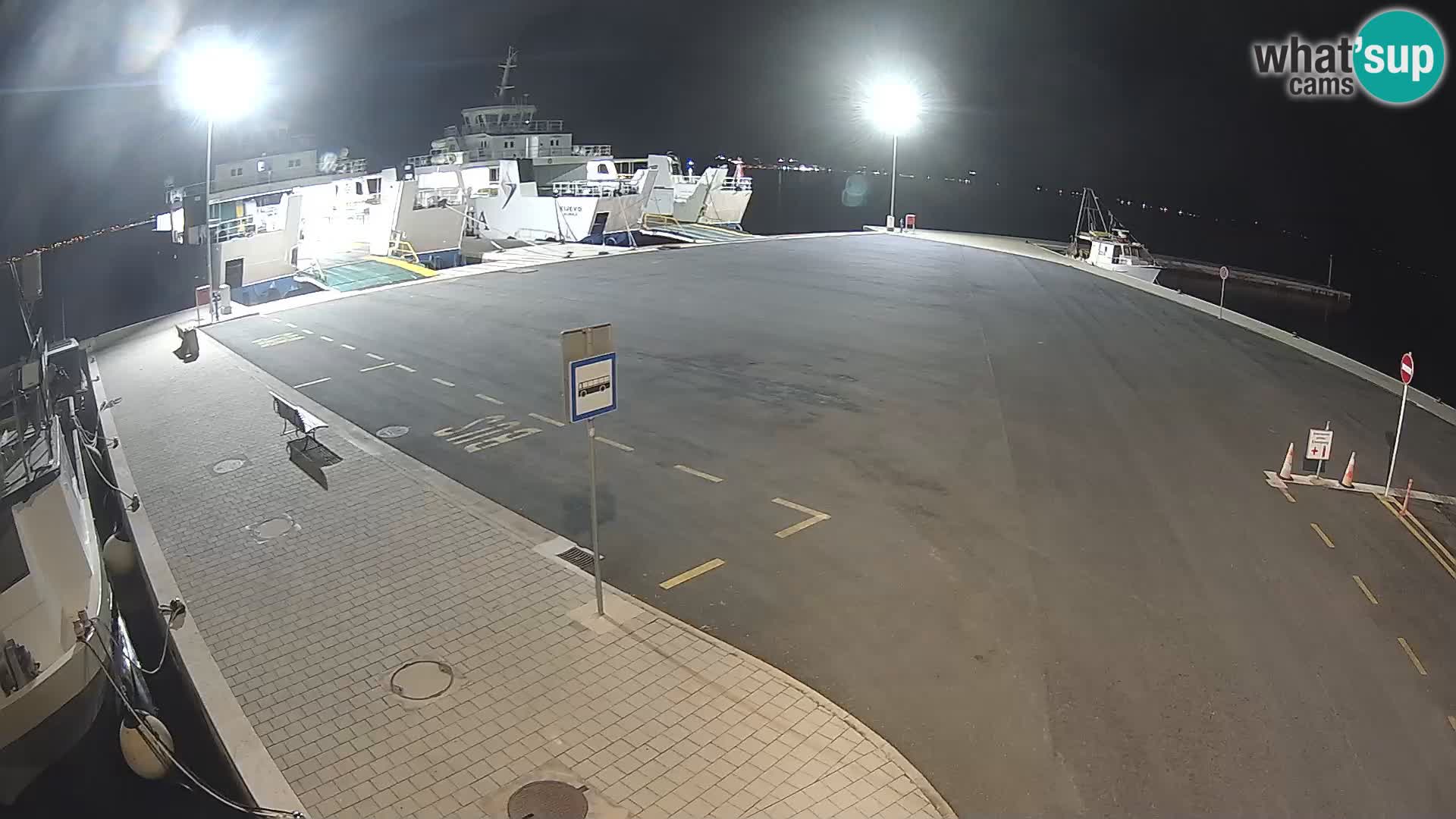 Tkon Live cam – Fähre – Dalmatien – Kroatien