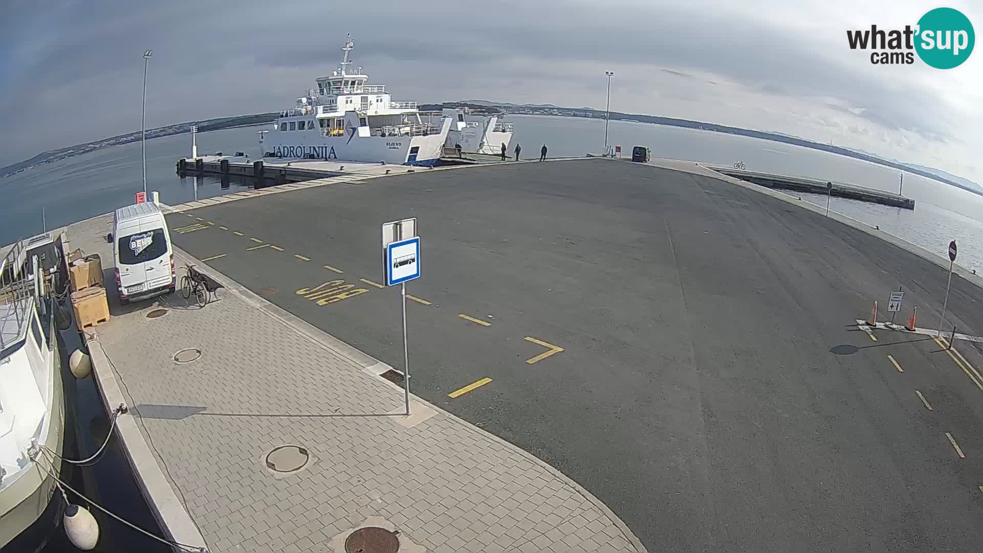 Tkon Live cam – Fähre – Dalmatien – Kroatien