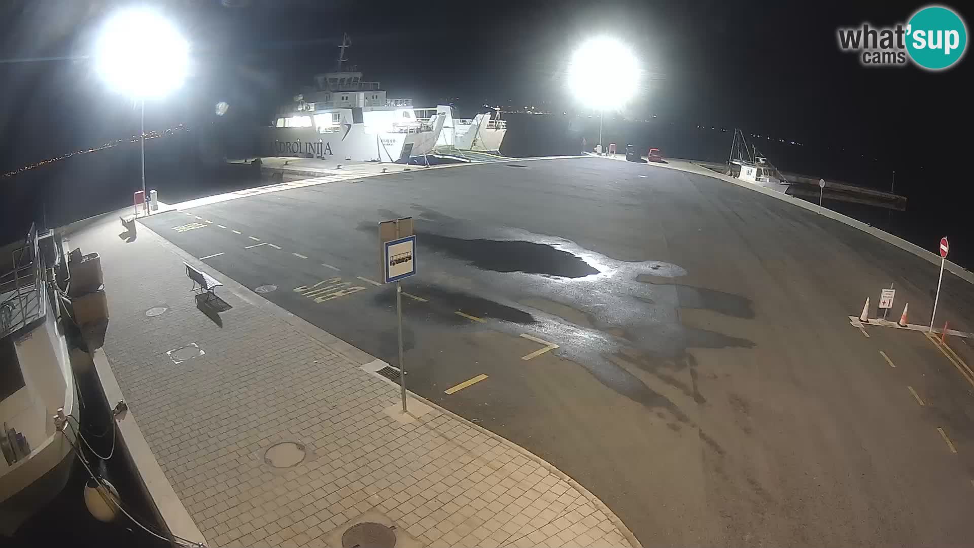 Tkon Live cam – Fähre – Dalmatien – Kroatien