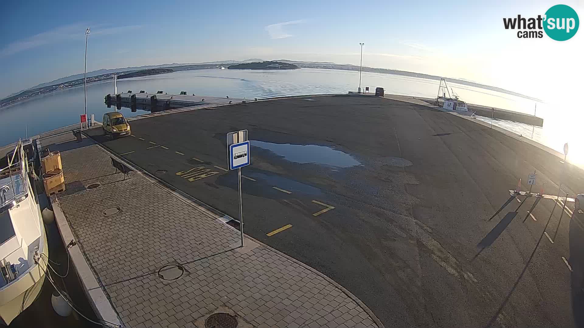 Tkon Live cam – Fähre – Dalmatien – Kroatien