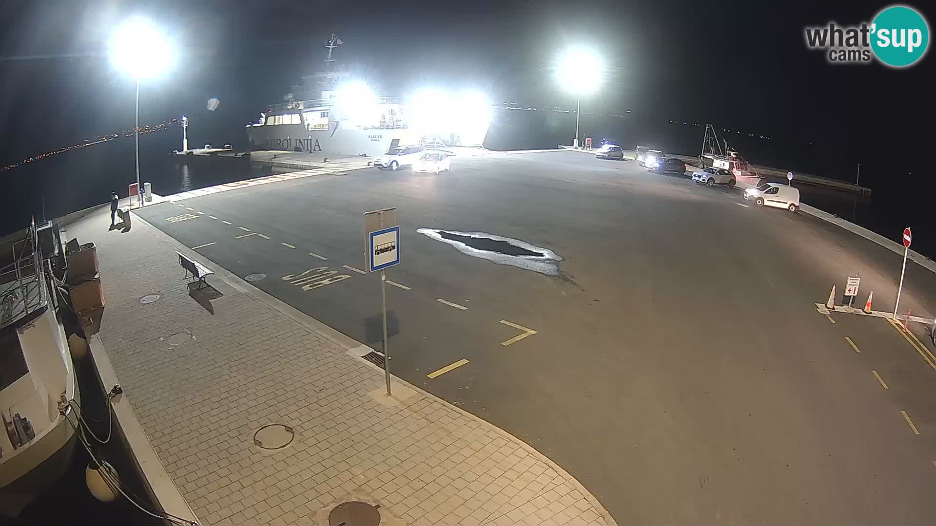 Tkon camera en vivo – Transportar – Dalmacia – Croacia