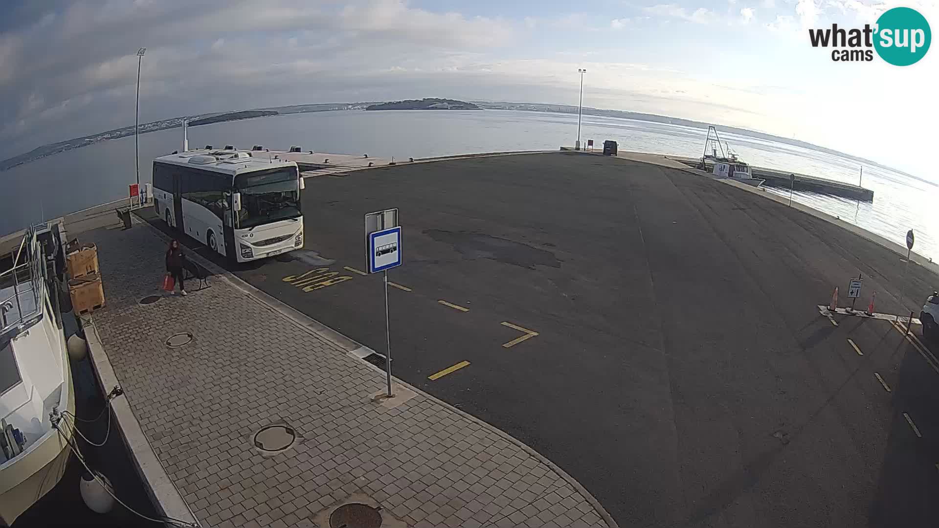 Tkon Live cam – Fähre – Dalmatien – Kroatien