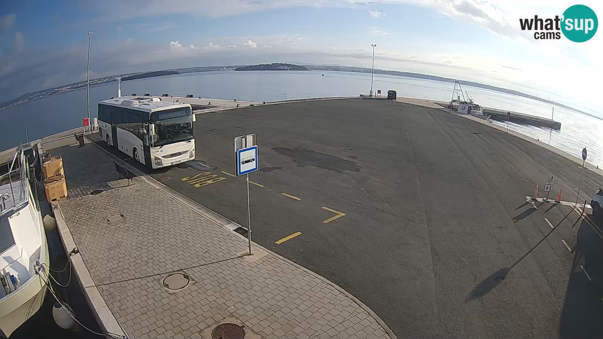 Tkon Live cam – Fähre – Dalmatien – Kroatien