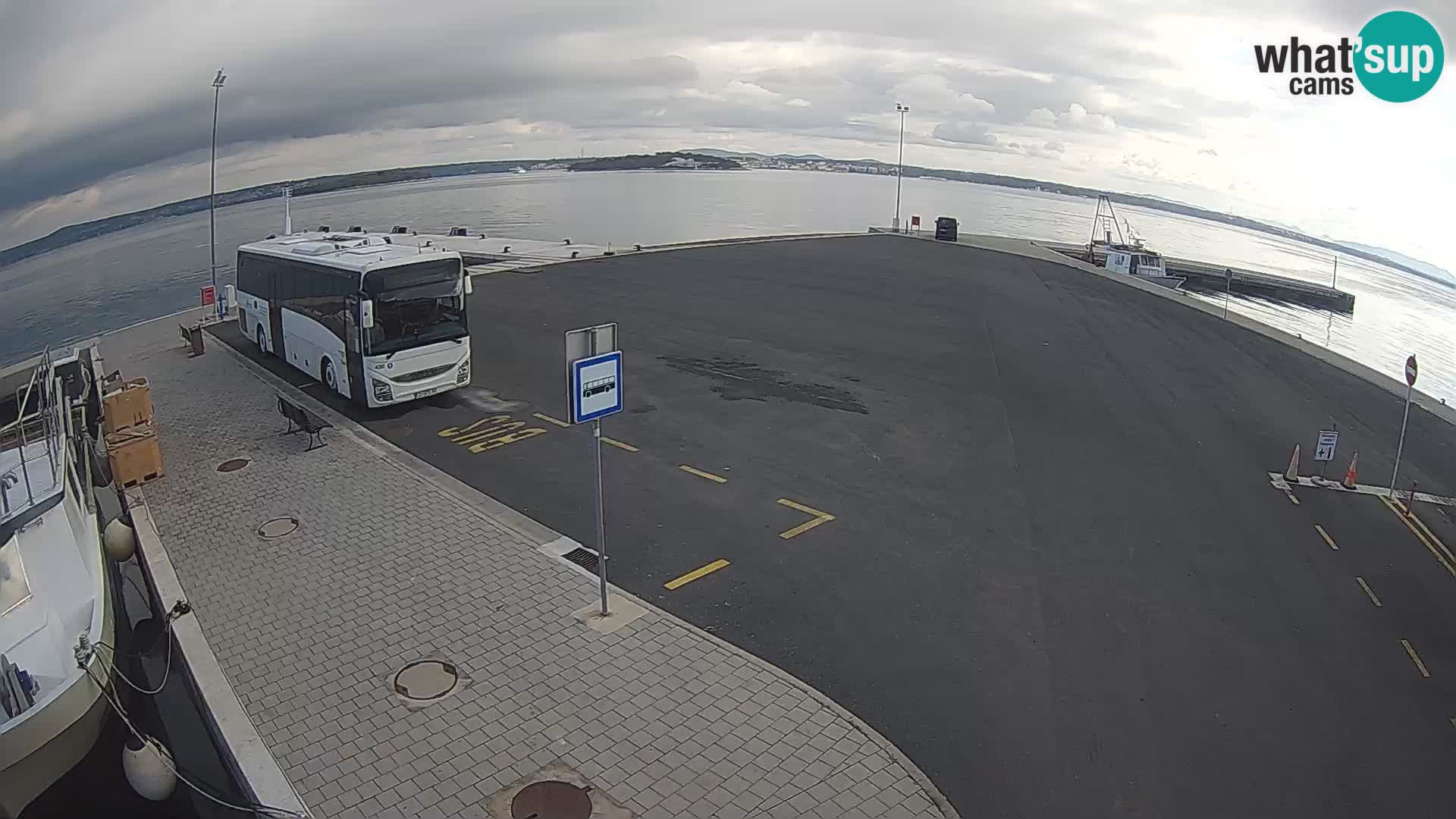 Tkon Live cam – ferry – Dalmatia – Croatia