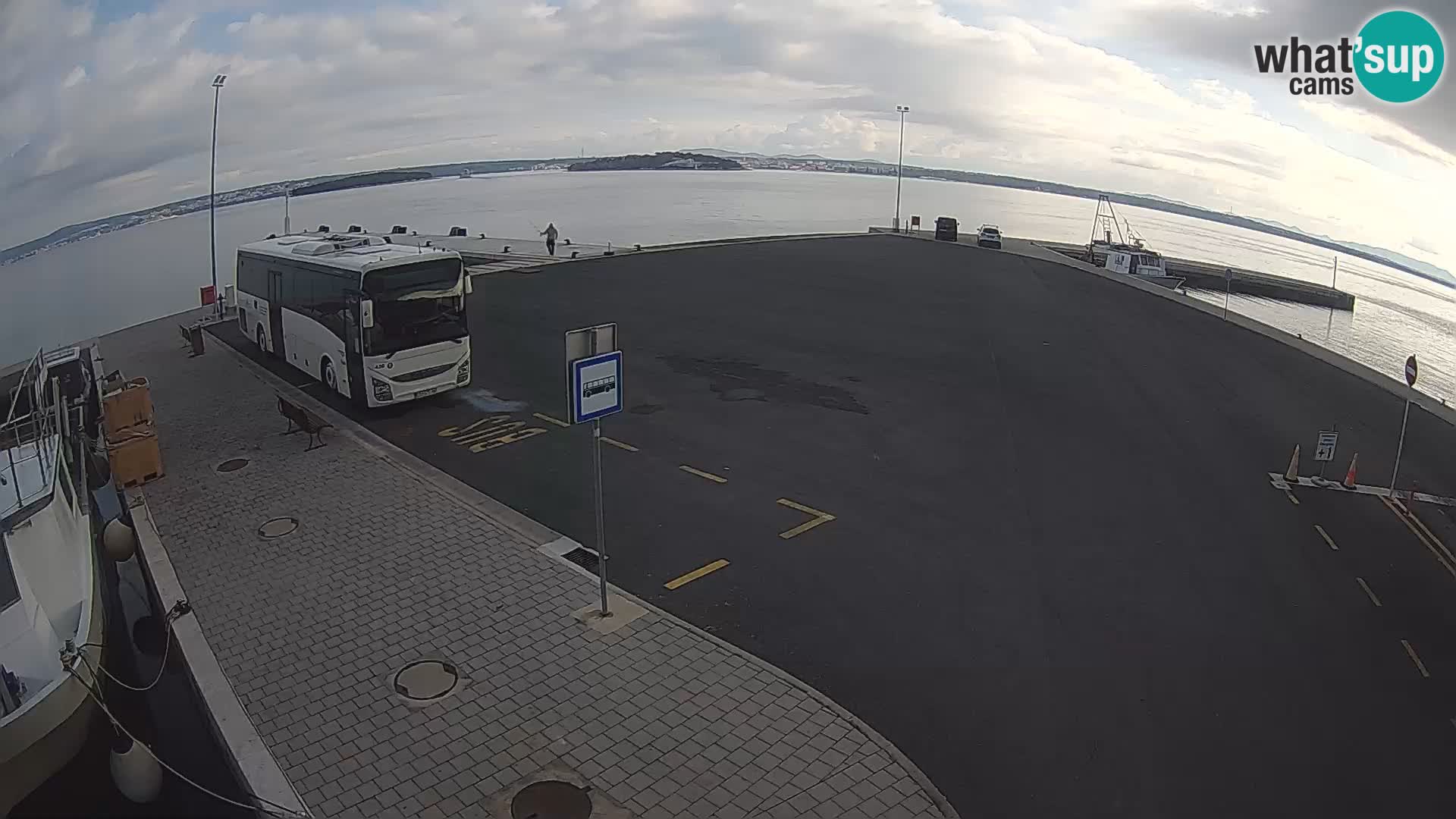 Tkon Live cam – traghetto – Dalmazia – Croazia