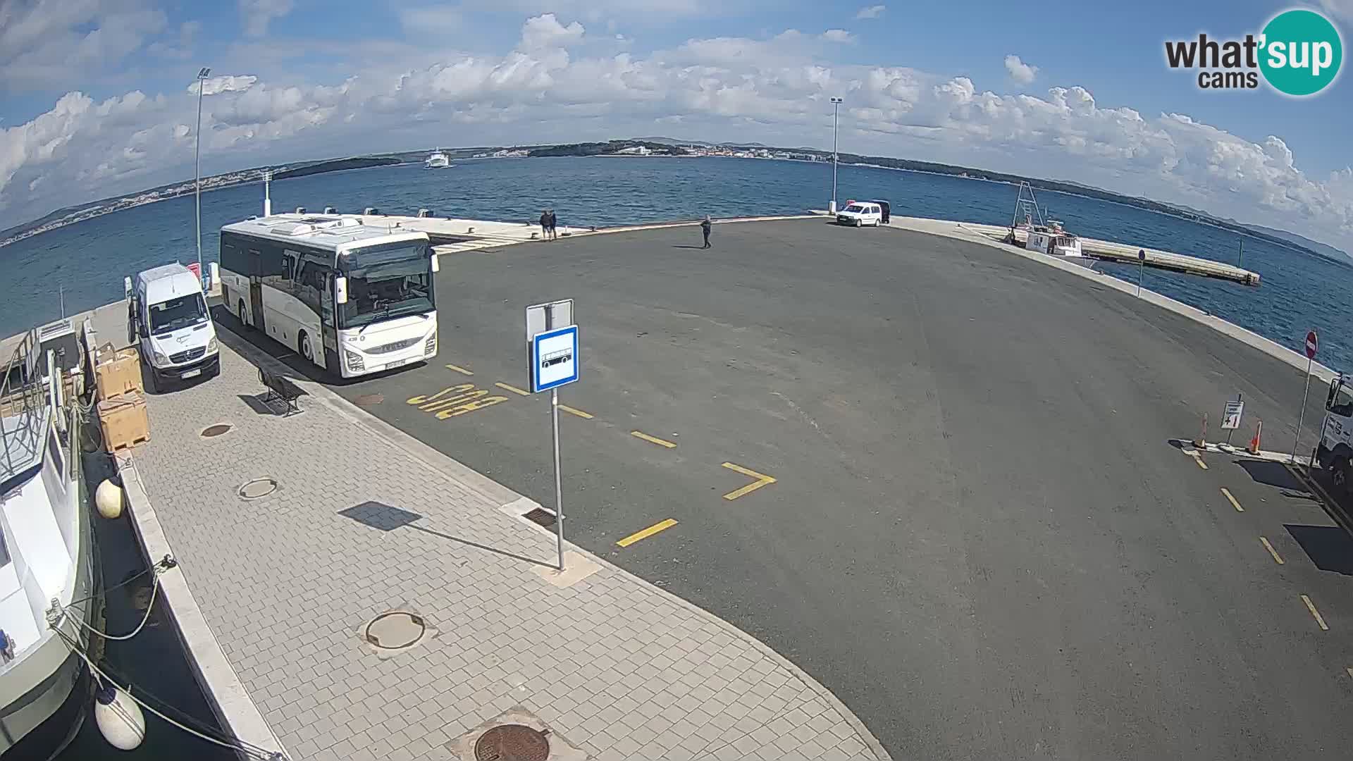 Tkon camera en vivo – Transportar – Dalmacia – Croacia