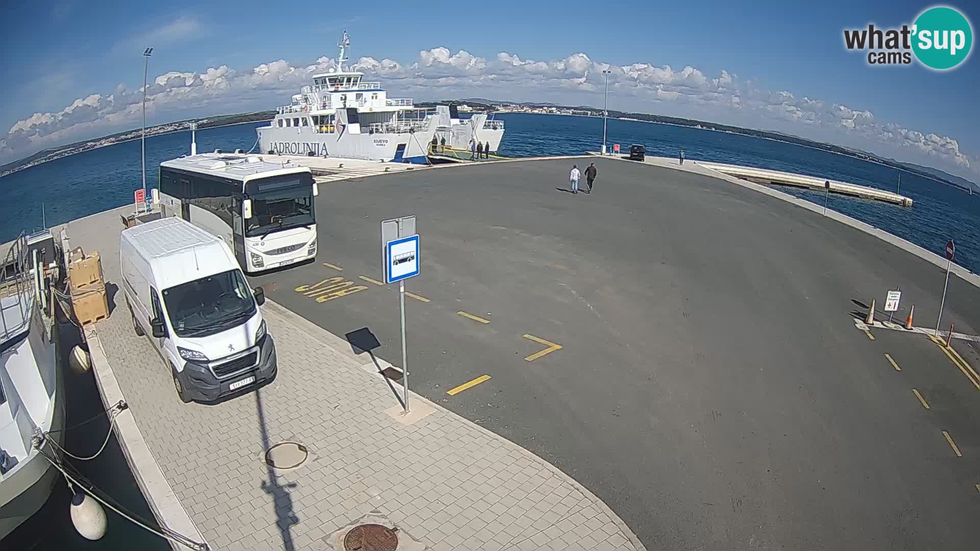 Tkon camera en vivo – Transportar – Dalmacia – Croacia