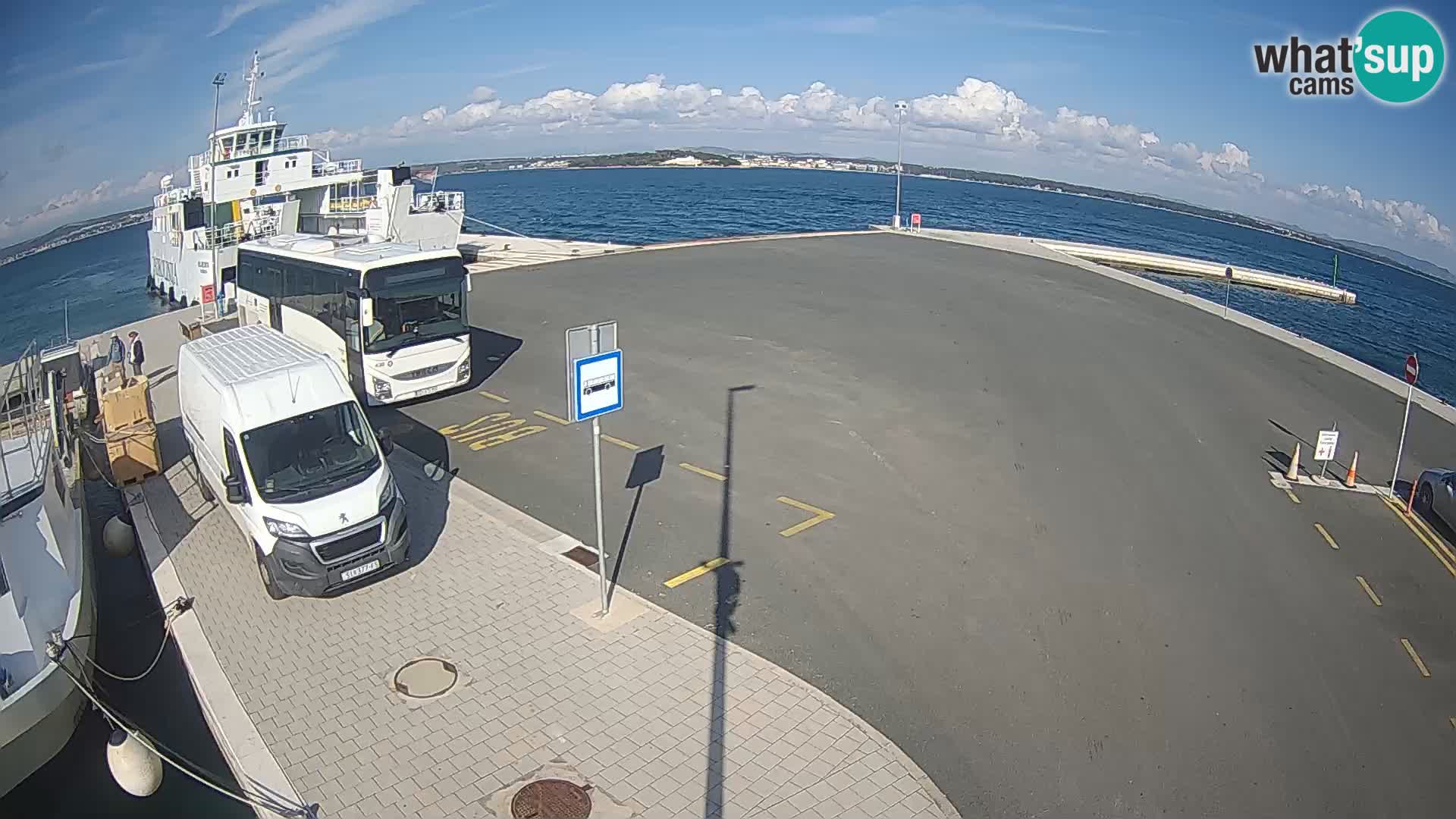 Tkon camera en vivo – Transportar – Dalmacia – Croacia