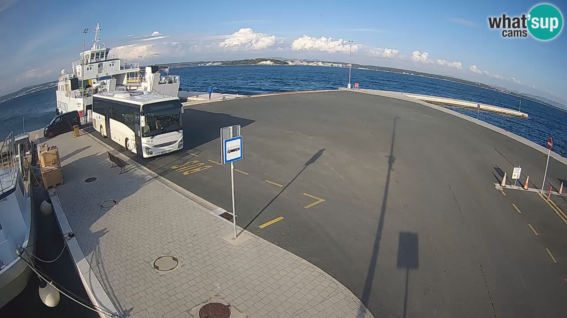 Tkon Live cam – Fähre – Dalmatien – Kroatien