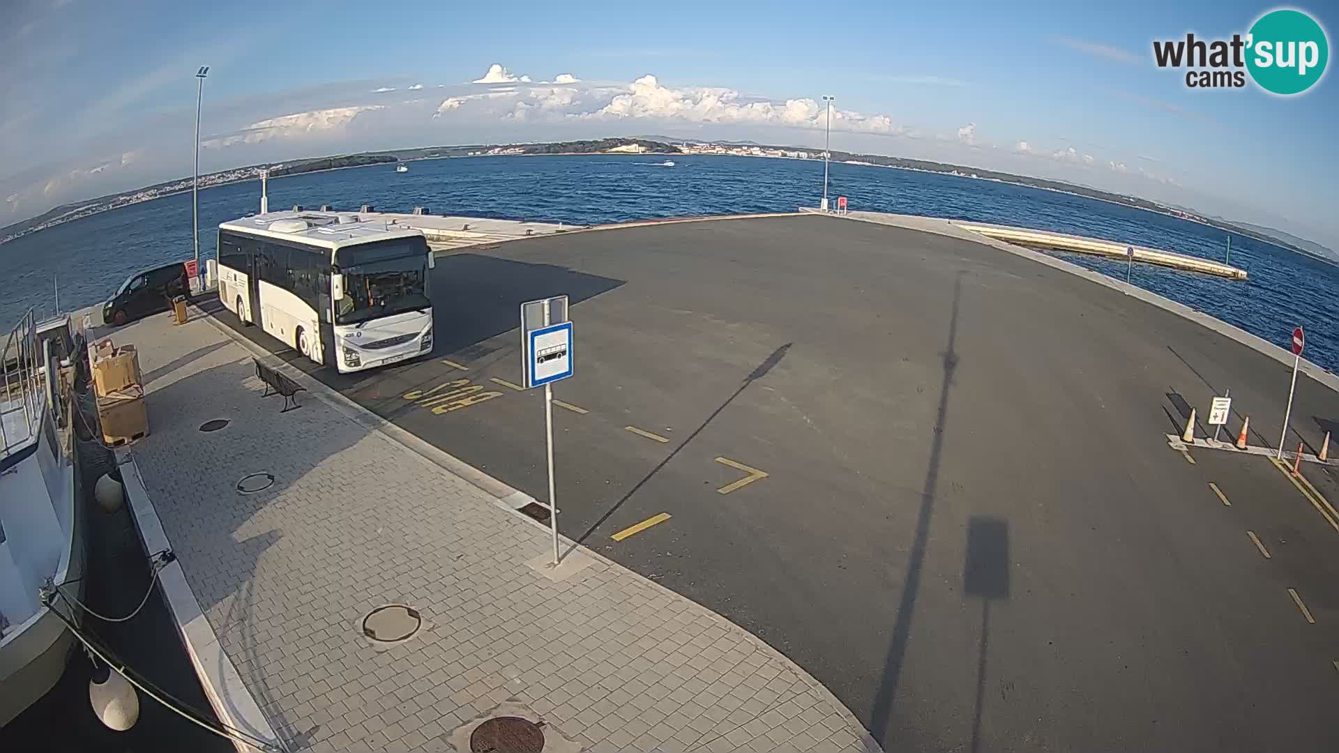 Tkon Live cam – Fähre – Dalmatien – Kroatien