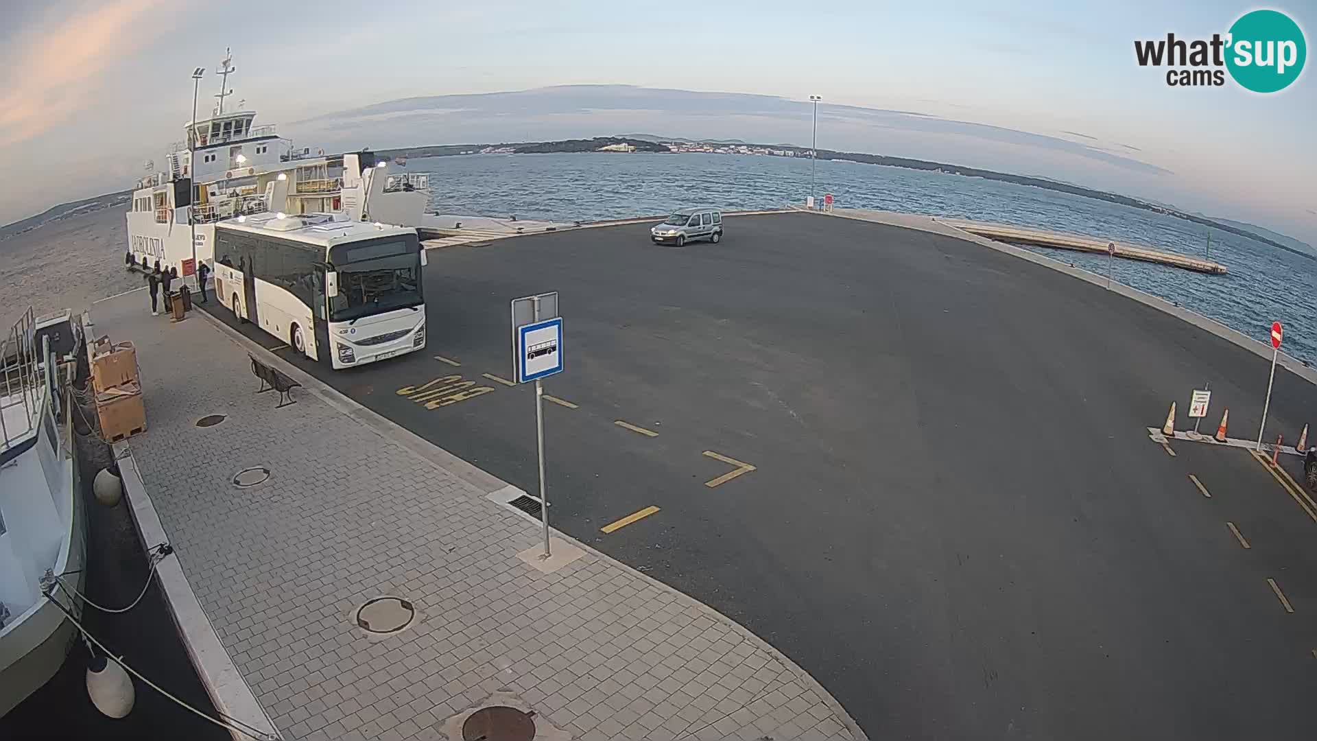 Tkon Live cam – ferry – Dalmatia – Croatia