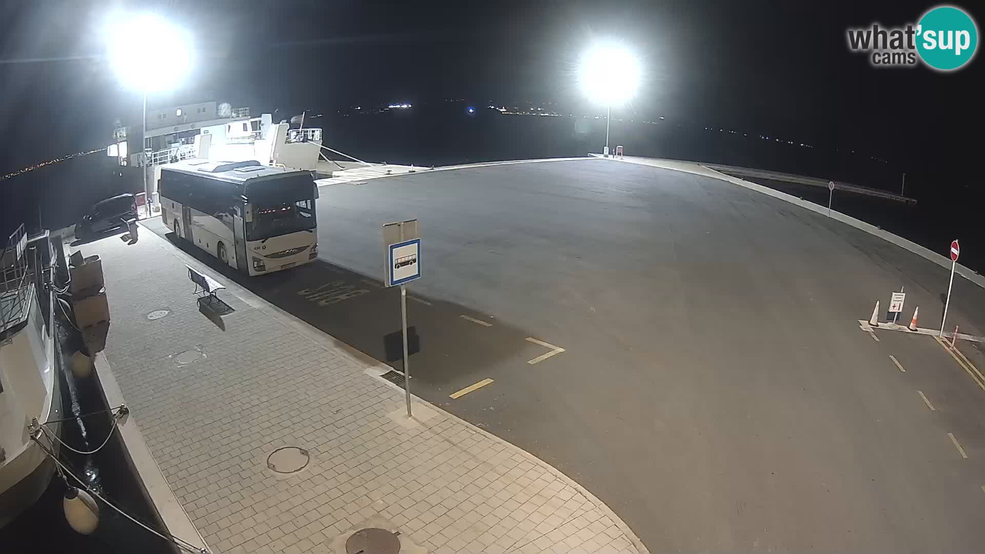 Tkon Live cam – ferry – Dalmatia – Croatia