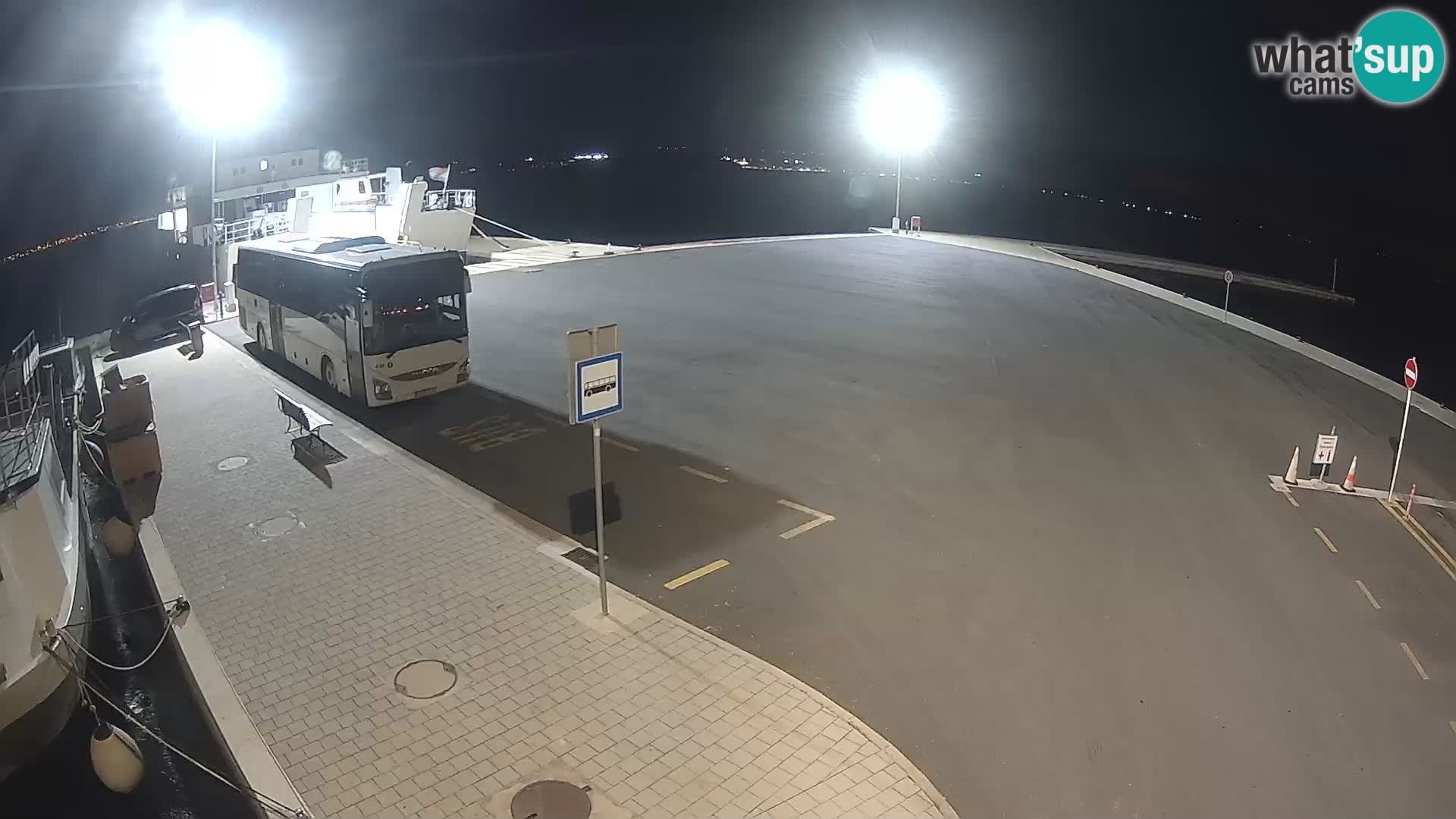 Tkon Live cam – ferry – Dalmatia – Croatia
