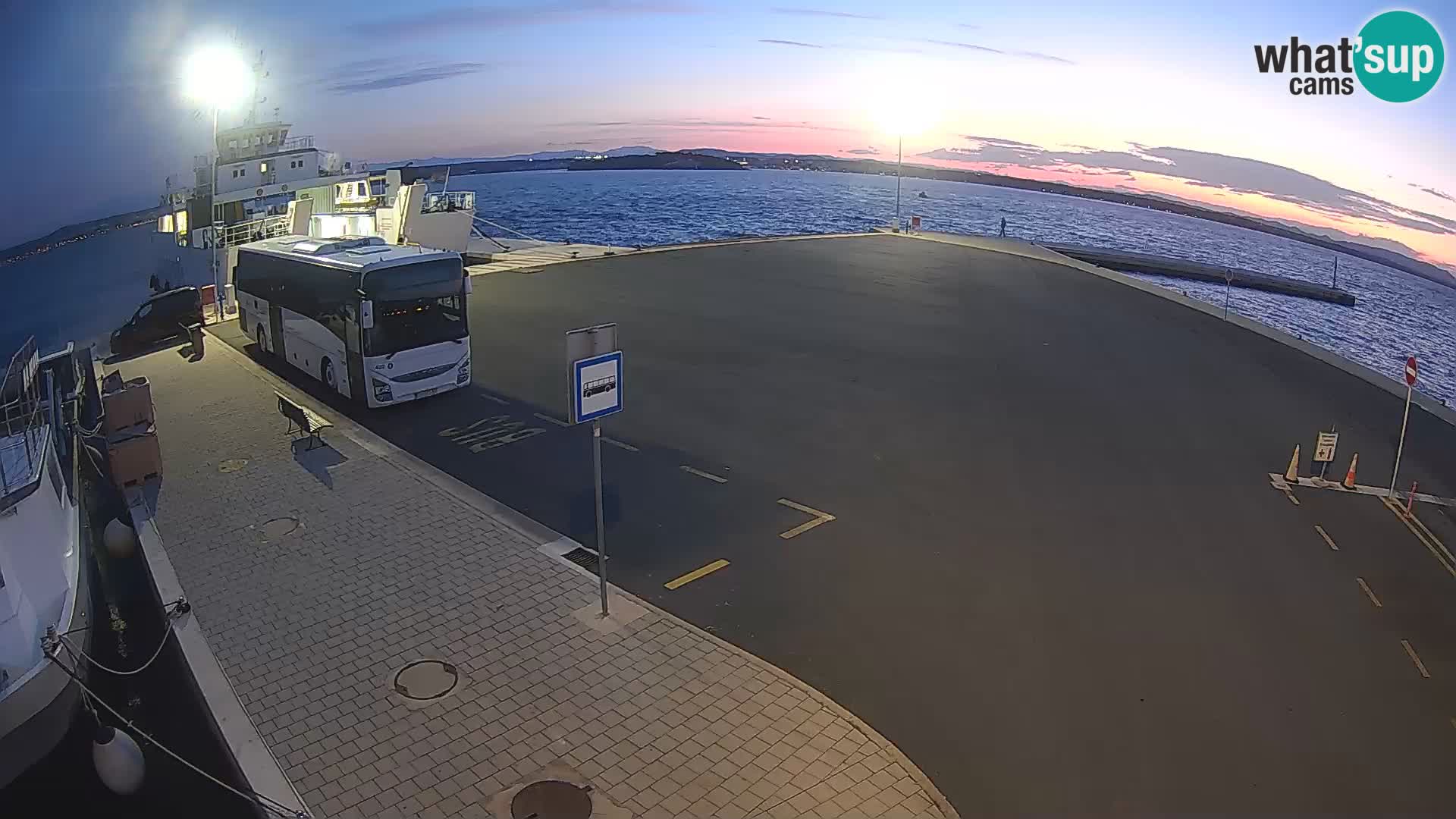 Tkon Live cam – Fähre – Dalmatien – Kroatien