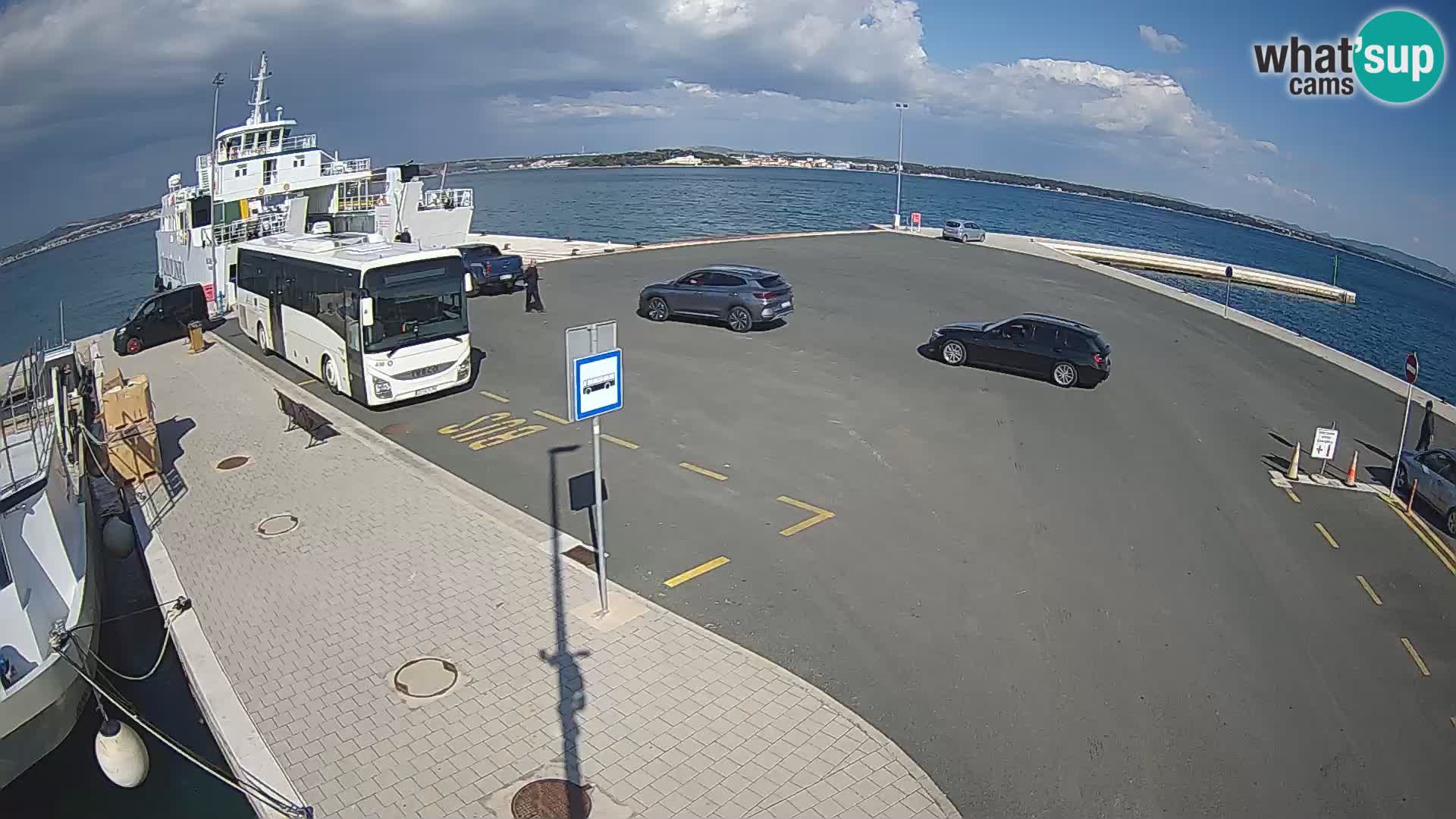 Tkon Live cam – Fähre – Dalmatien – Kroatien