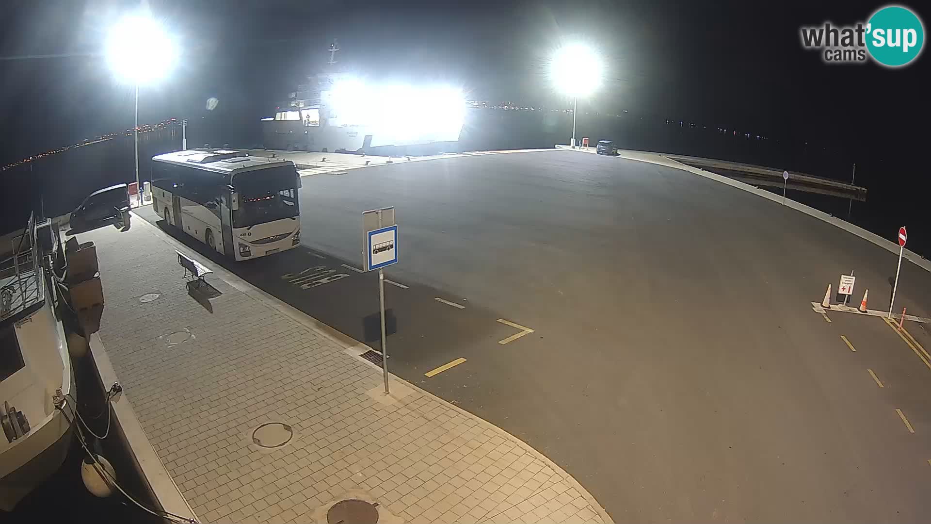 Tkon Live cam – ferry – Dalmatia – Croatia