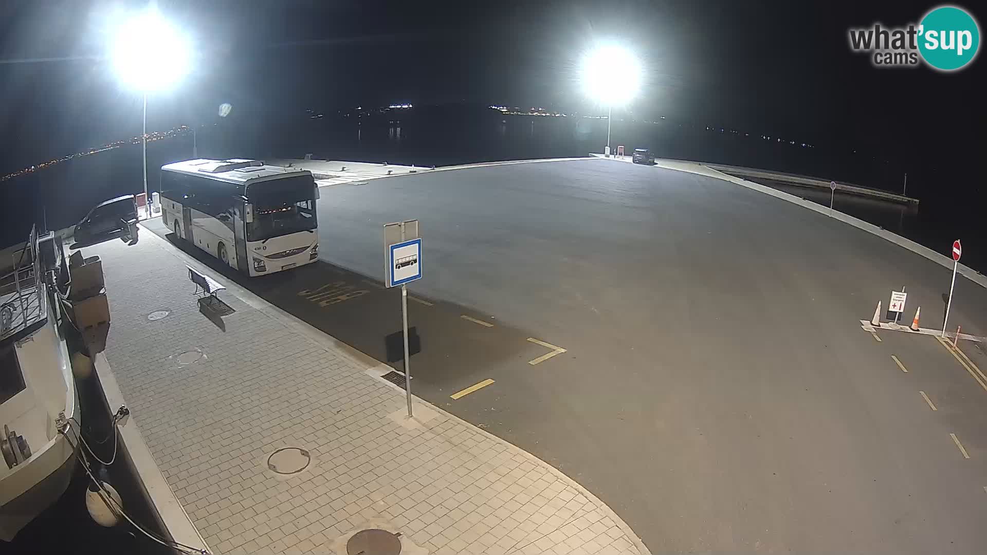 Tkon Live cam – ferry – Dalmatia – Croatia