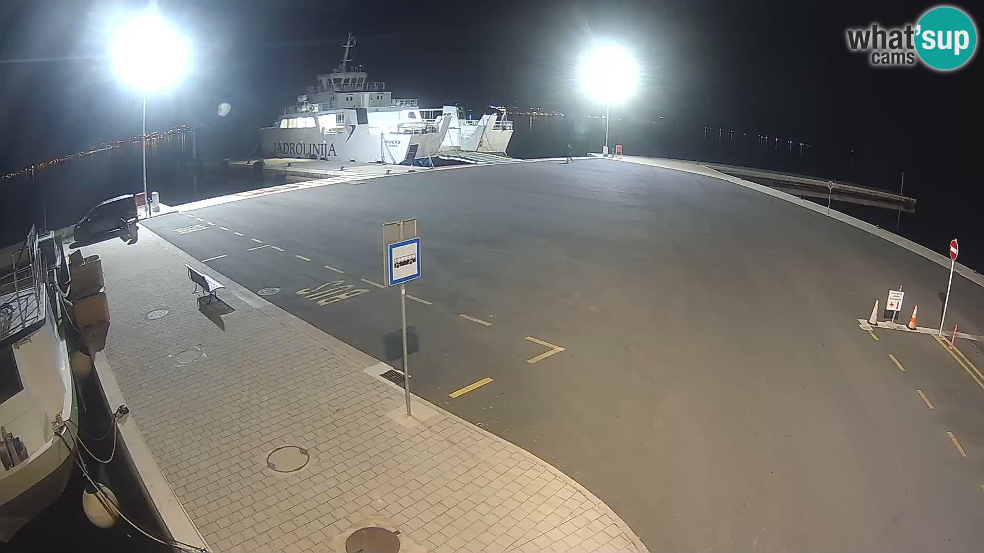 Tkon Live cam – ferry – Dalmatia – Croatia