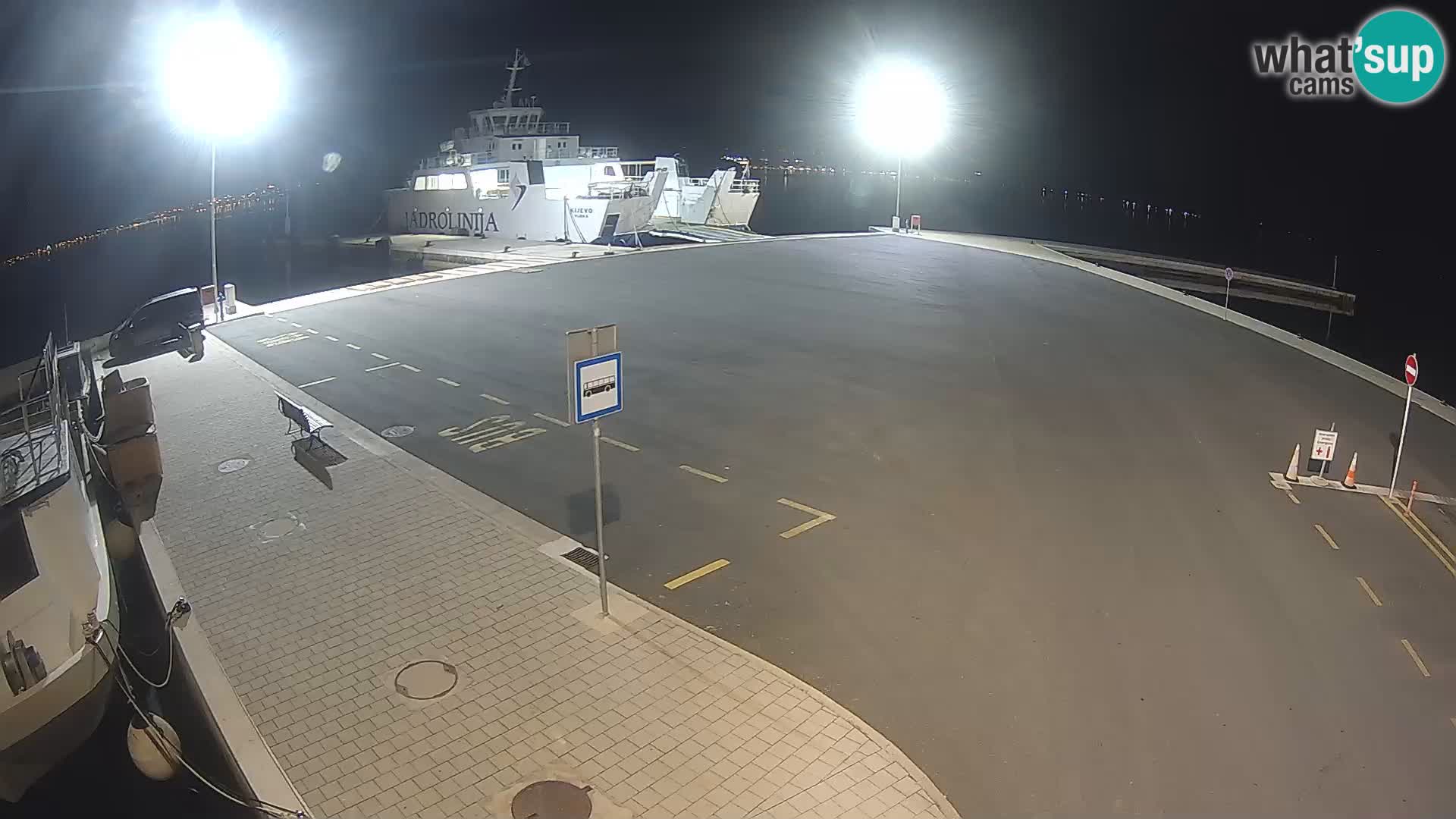 Tkon Live cam – ferry – Dalmatia – Croatia