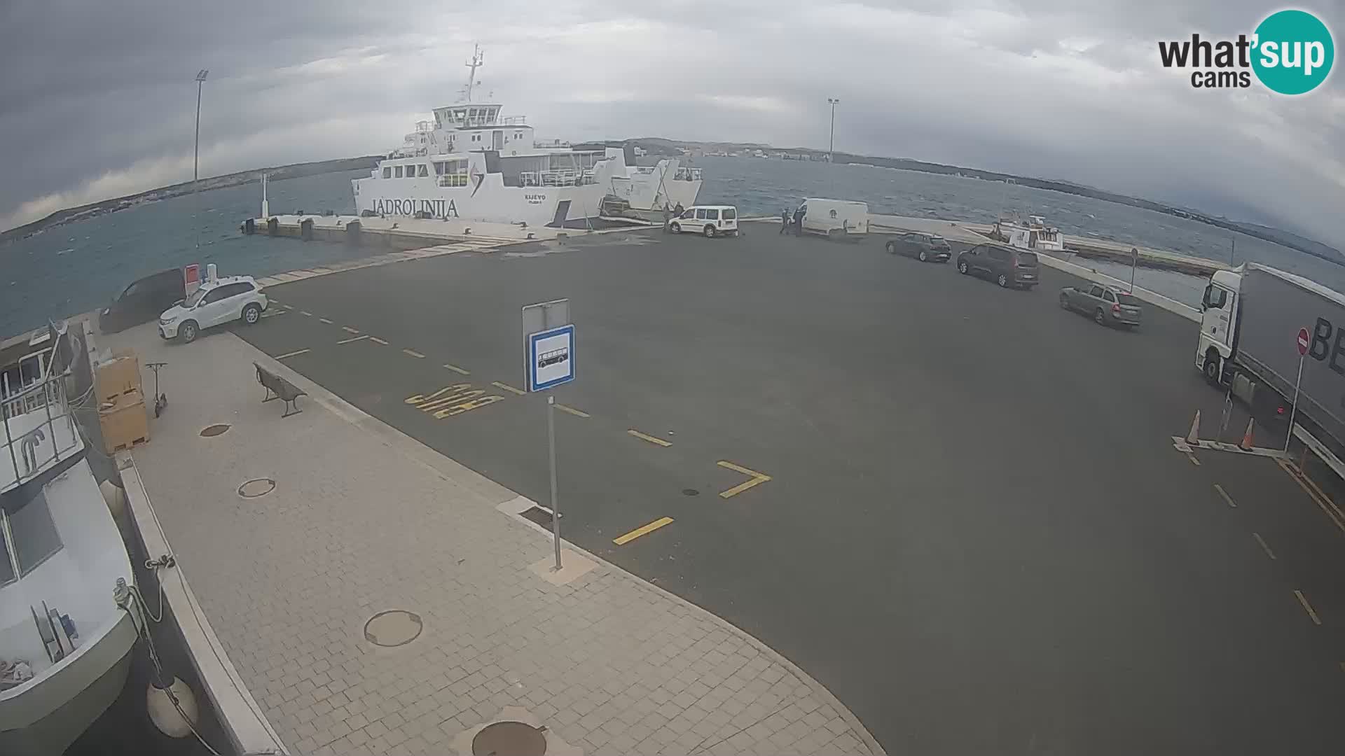 Tkon Live cam – Fähre – Dalmatien – Kroatien