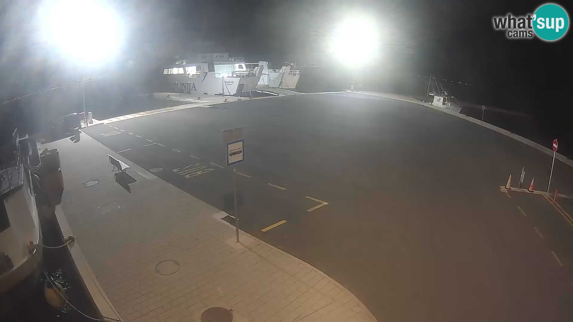 Tkon Live cam – ferry – Dalmatia – Croatia