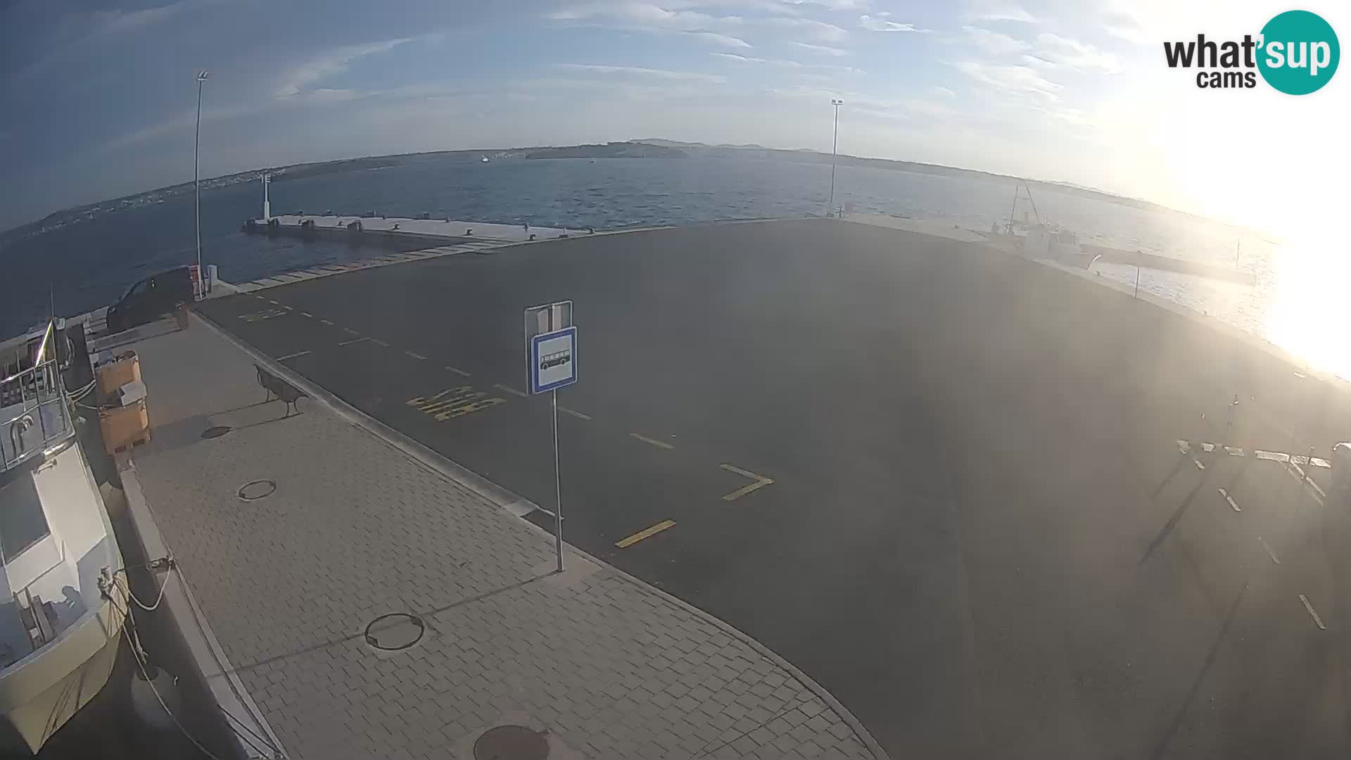 Tkon Live cam – Fähre – Dalmatien – Kroatien