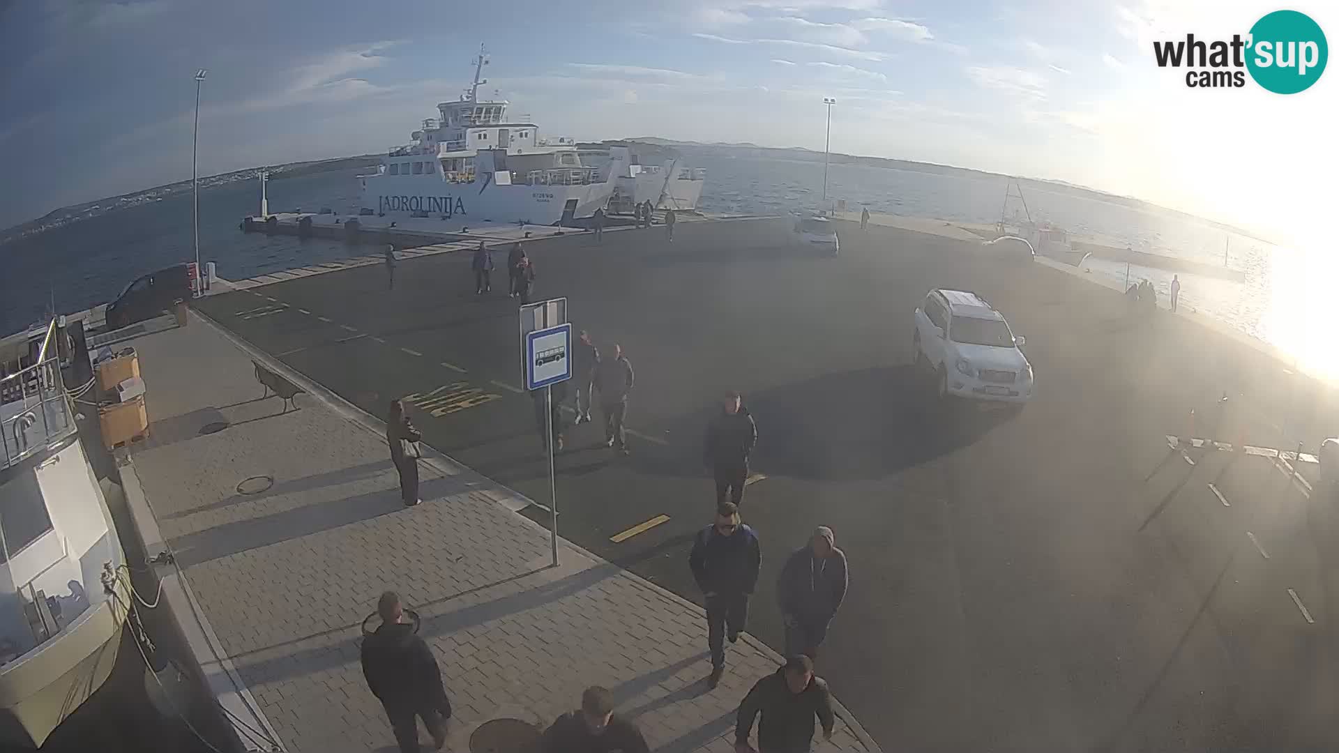 Tkon u živo – trajekt – Dalmacija