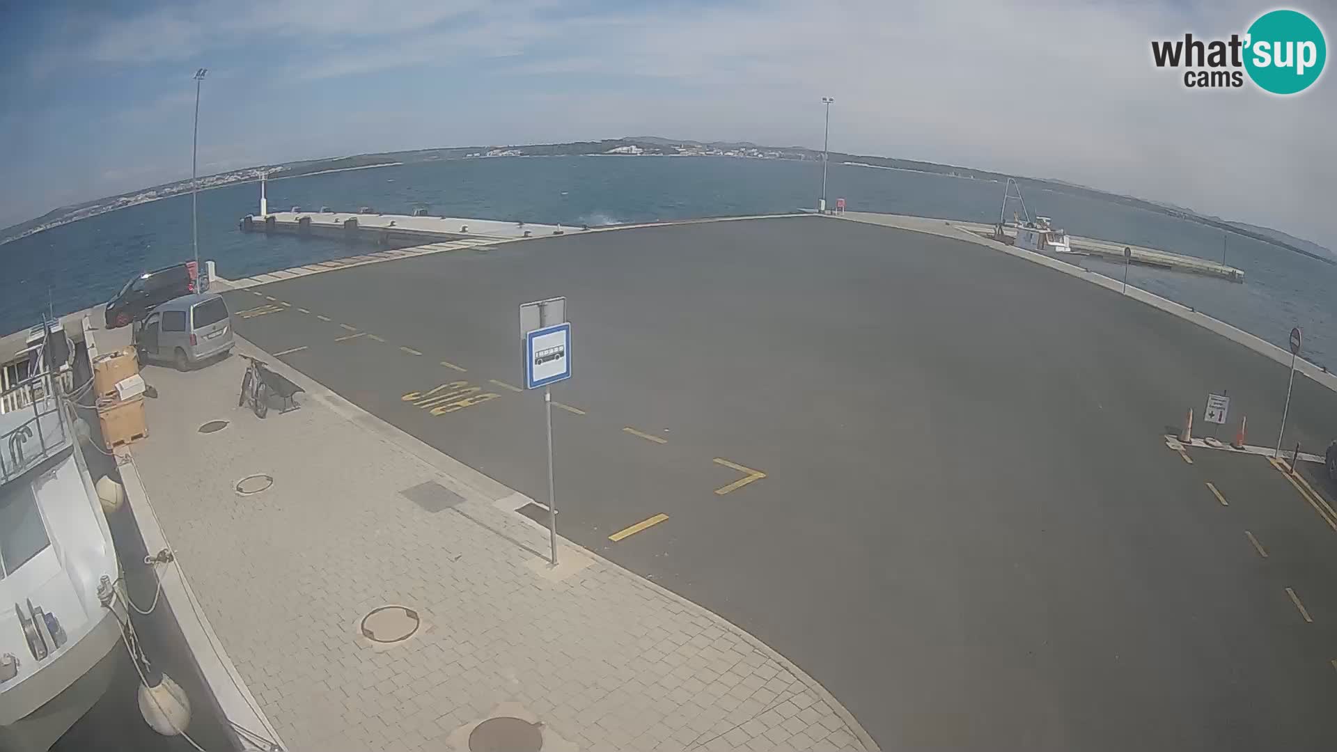 Tkon v živo – trajekt – Dalmacija – Hrvaška