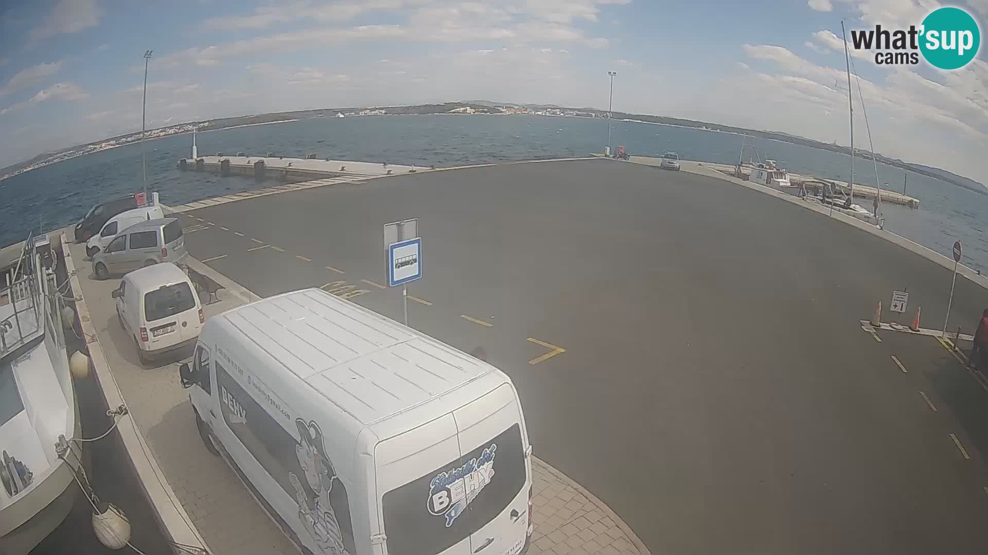 Tkon Live cam – ferry – Dalmatia – Croatia