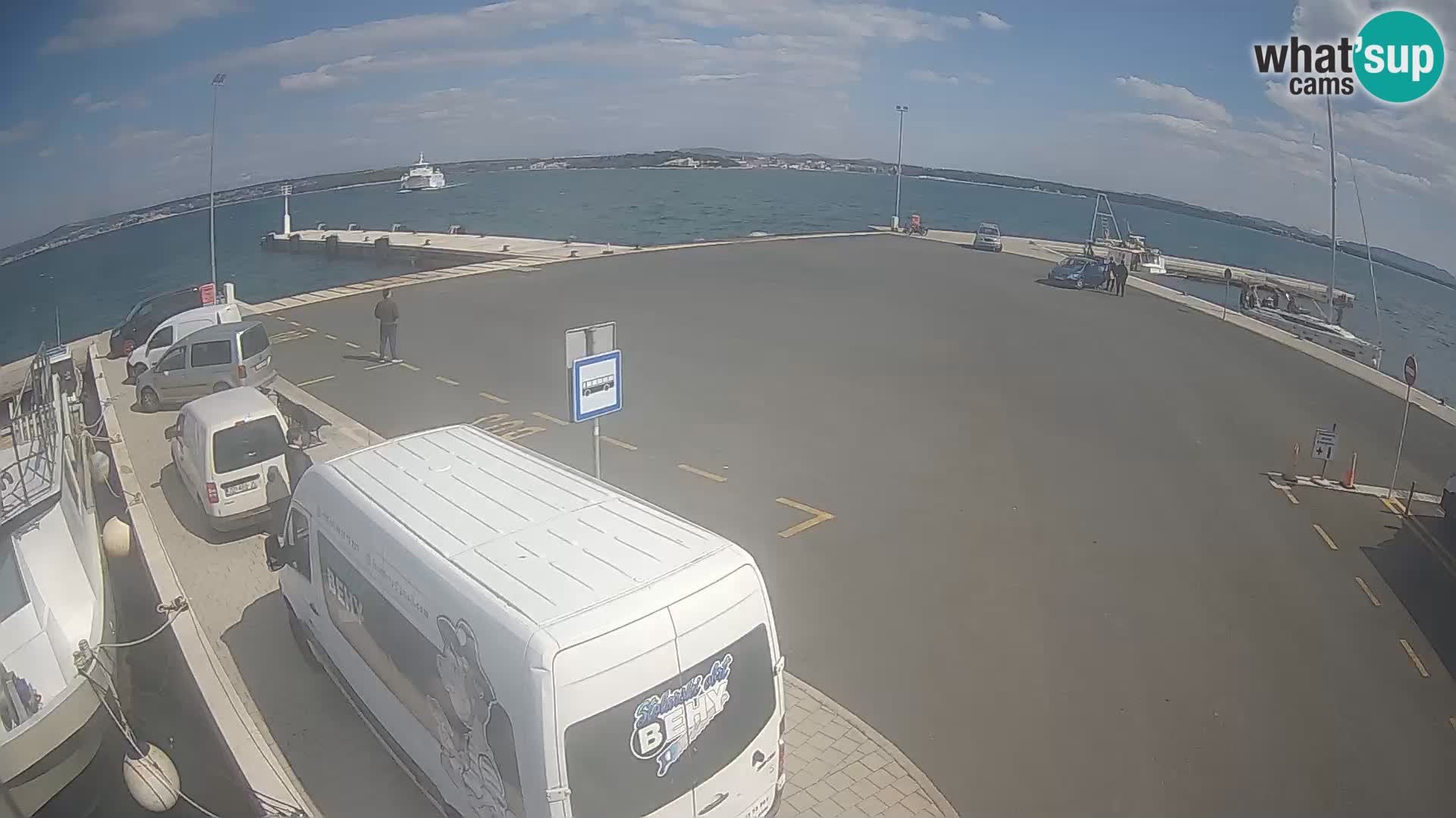 Tkon Live cam – ferry – Dalmatia – Croatia