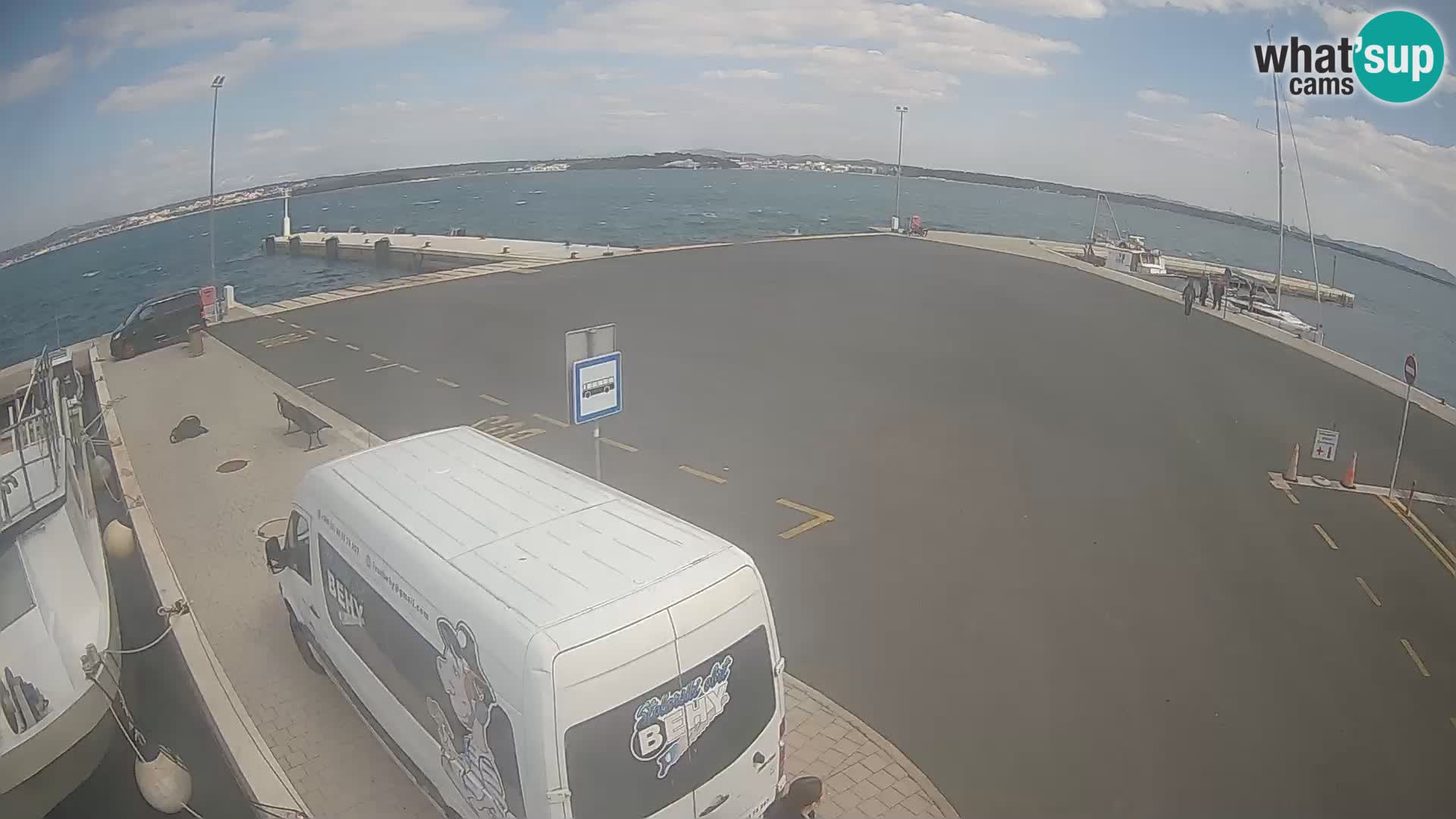 Tkon Live cam – ferry – Dalmatia – Croatia