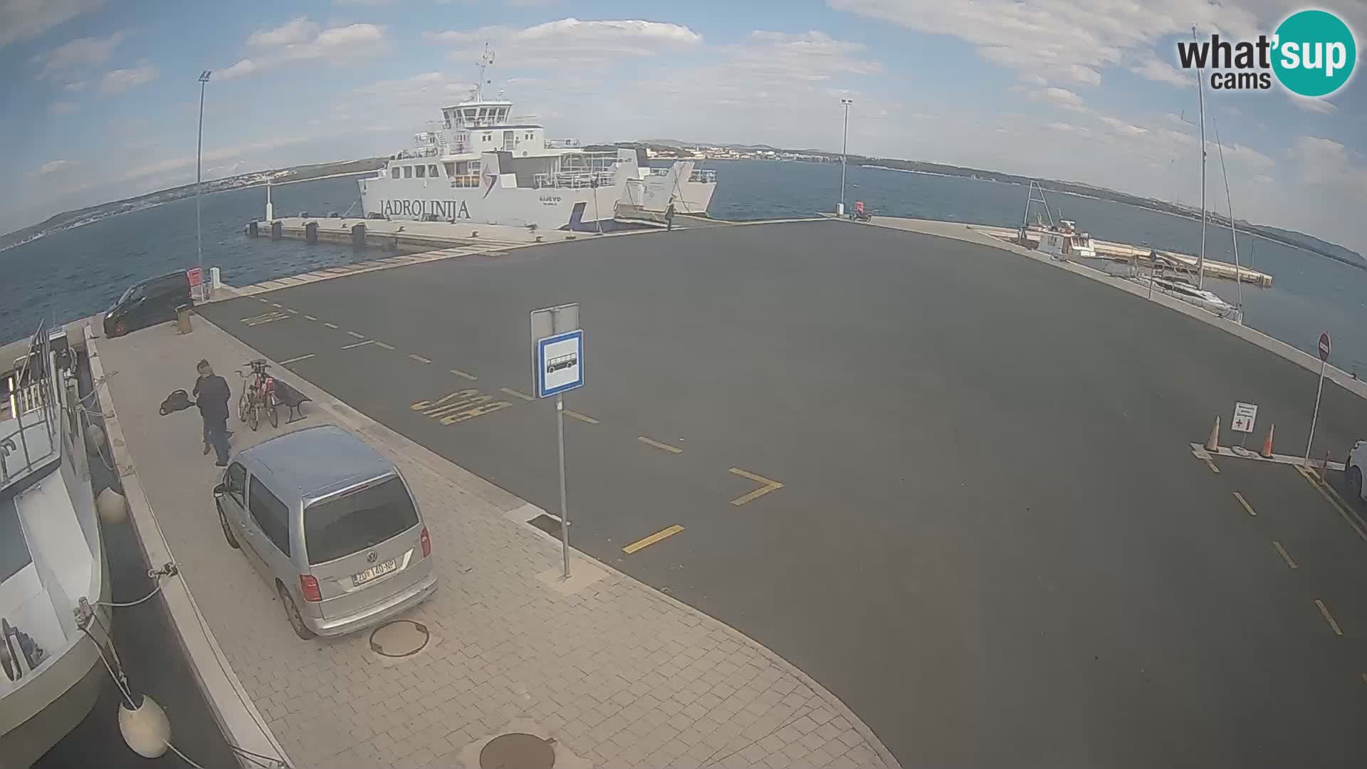 Tkon Live cam – traghetto – Dalmazia – Croazia