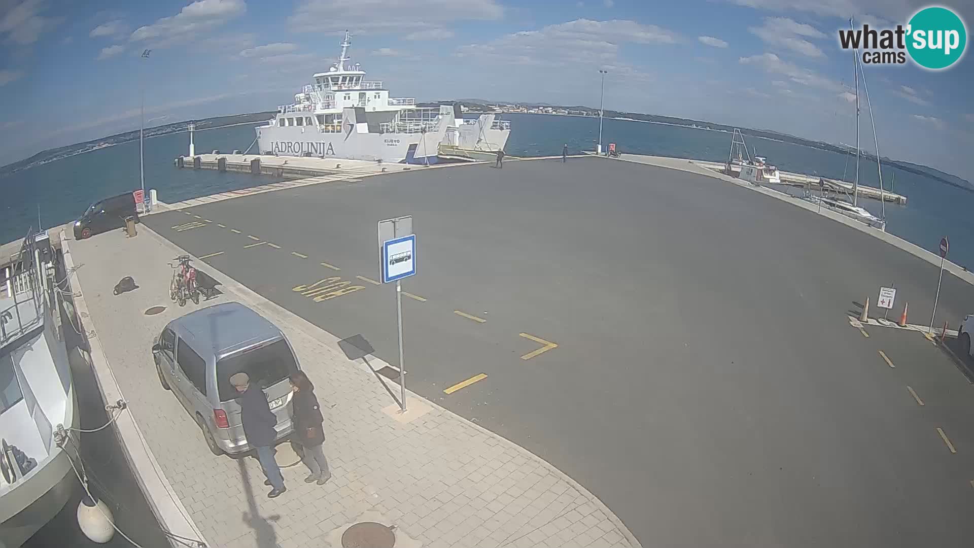 Tkon Live cam – Fähre – Dalmatien – Kroatien