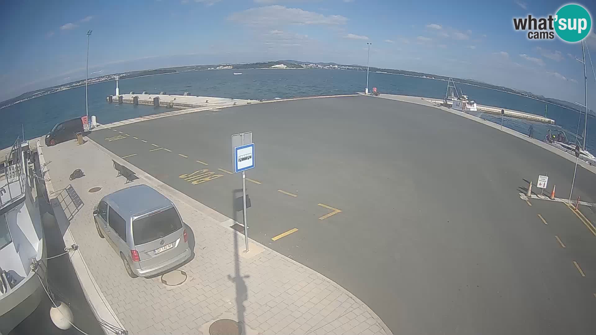 Tkon Live cam – ferry – Dalmatia – Croatia