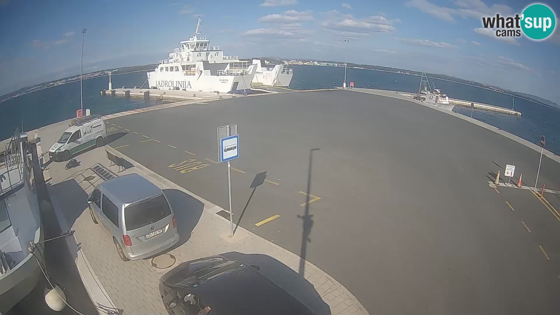 Tkon Live cam – traghetto – Dalmazia – Croazia