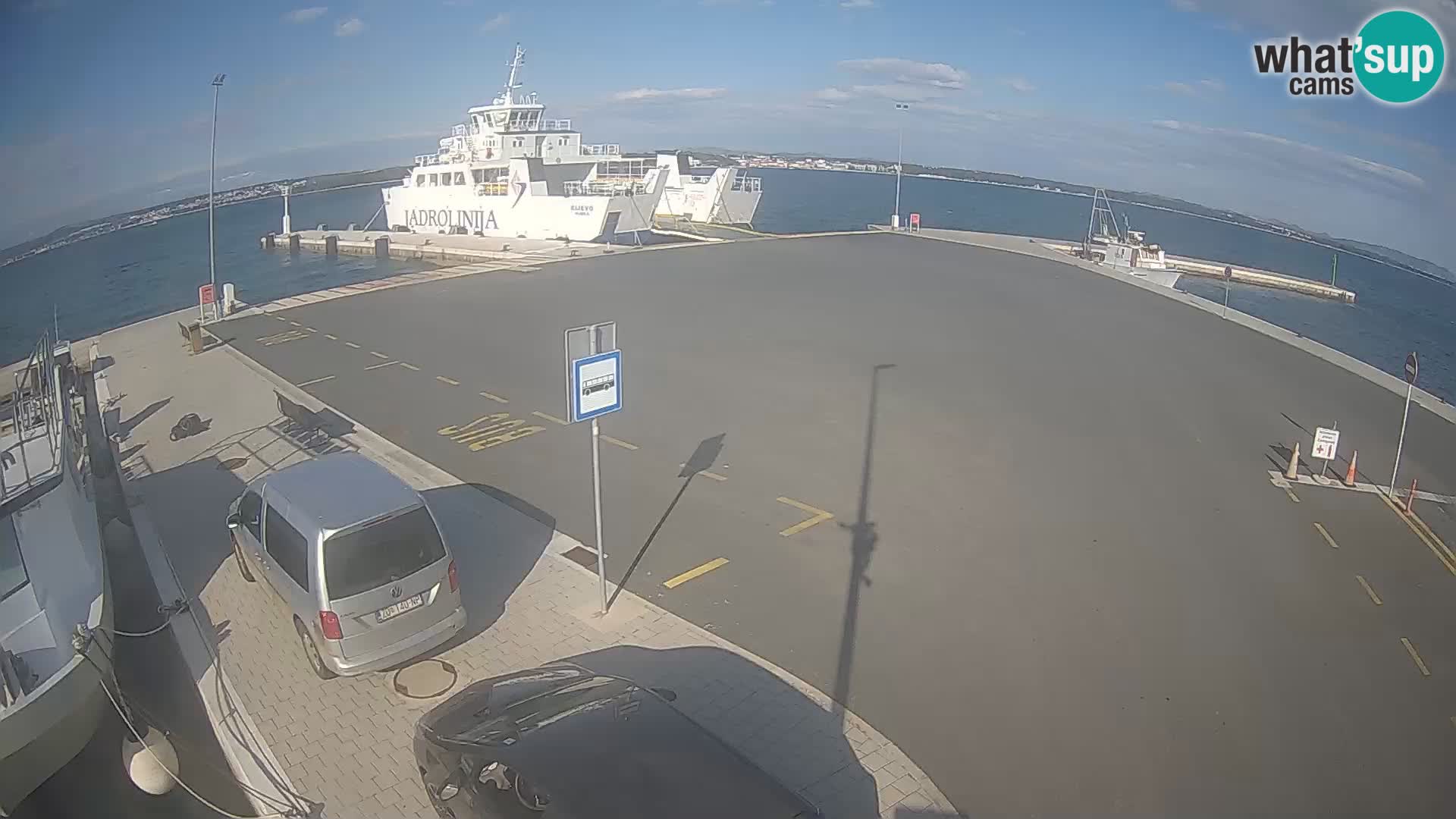 Tkon Live cam – Fähre – Dalmatien – Kroatien