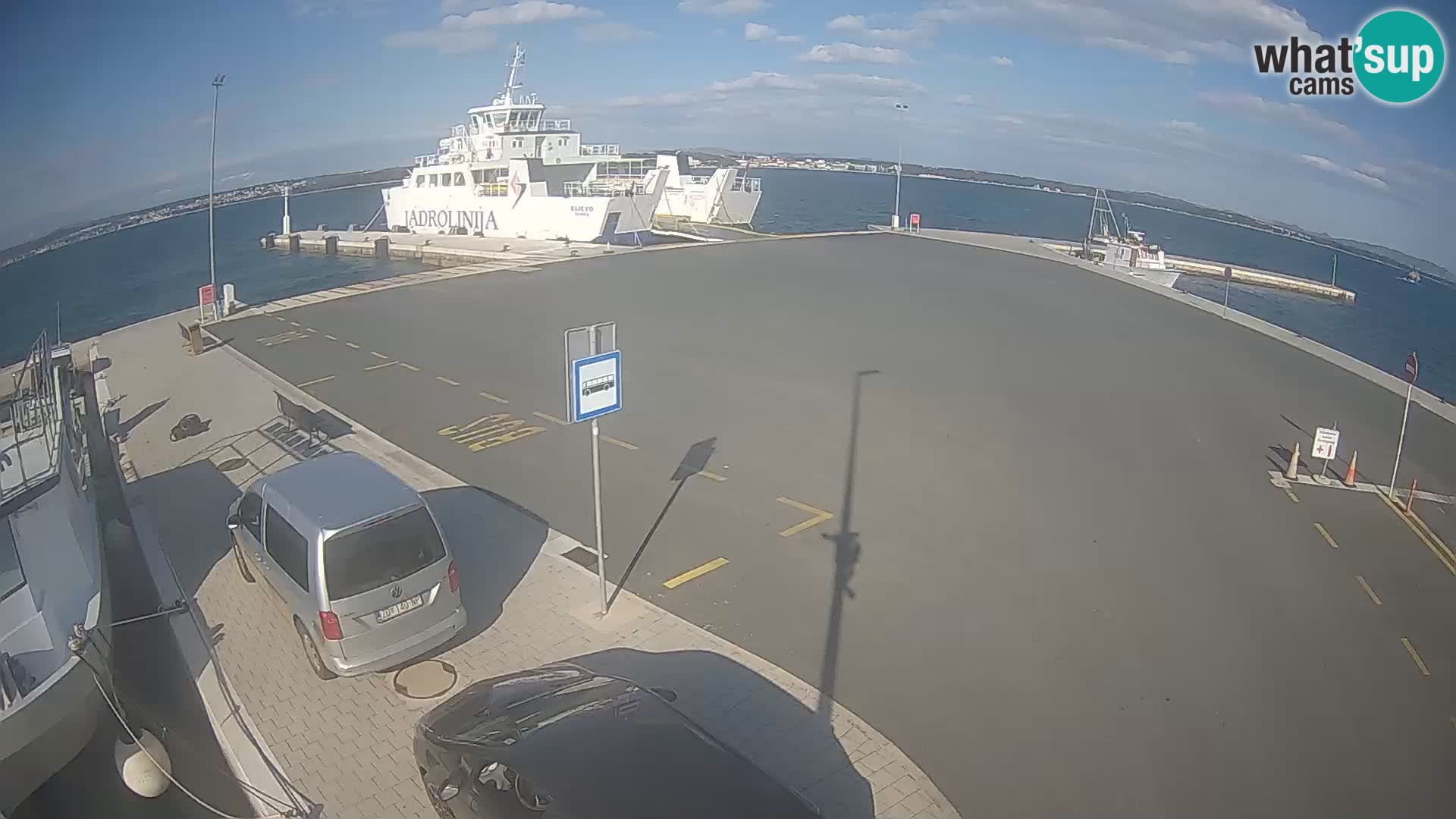 Tkon Live cam – Fähre – Dalmatien – Kroatien