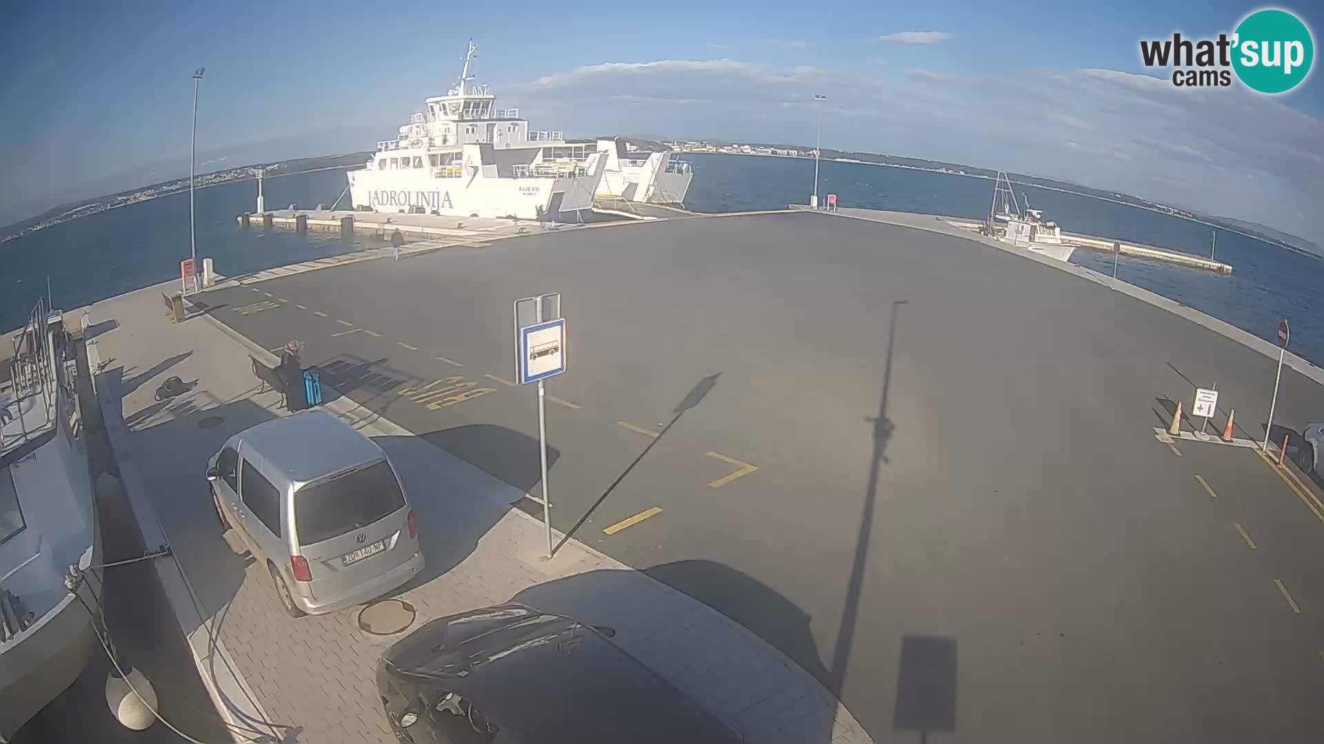 Tkon Live cam – ferry – Dalmatia – Croatia