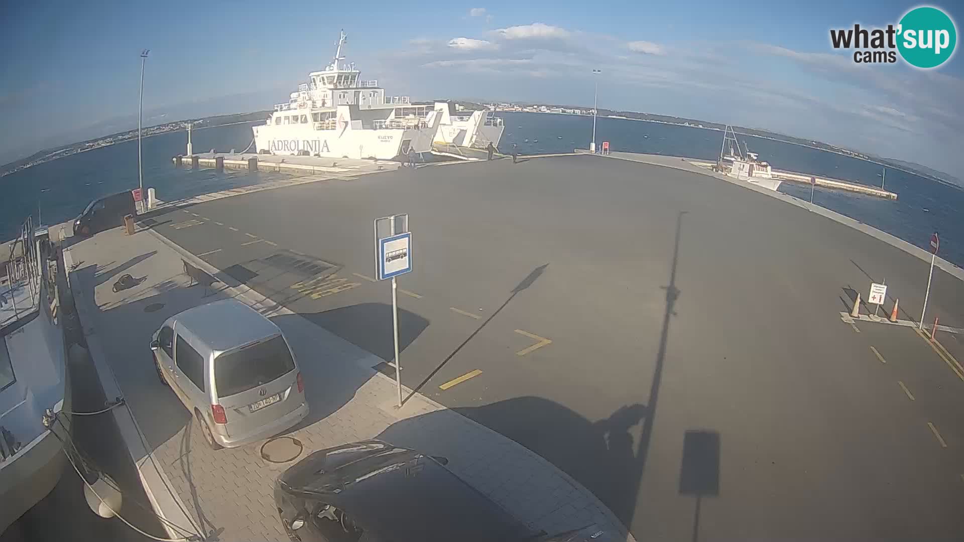 Tkon camera en vivo – Transportar – Dalmacia – Croacia