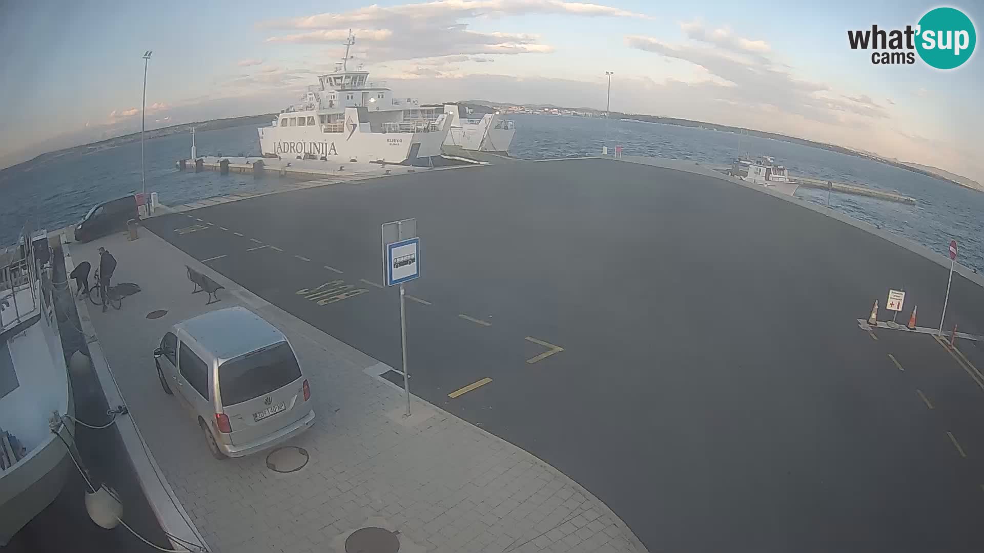 Tkon Live cam – Fähre – Dalmatien – Kroatien