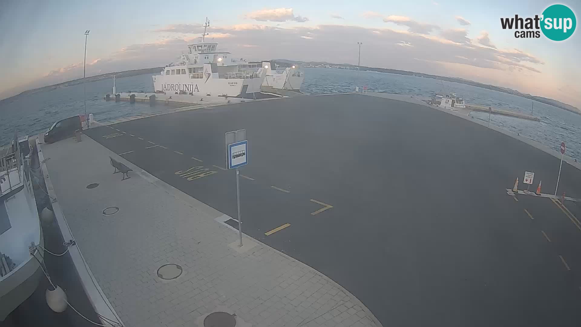 Tkon camera en vivo – Transportar – Dalmacia – Croacia