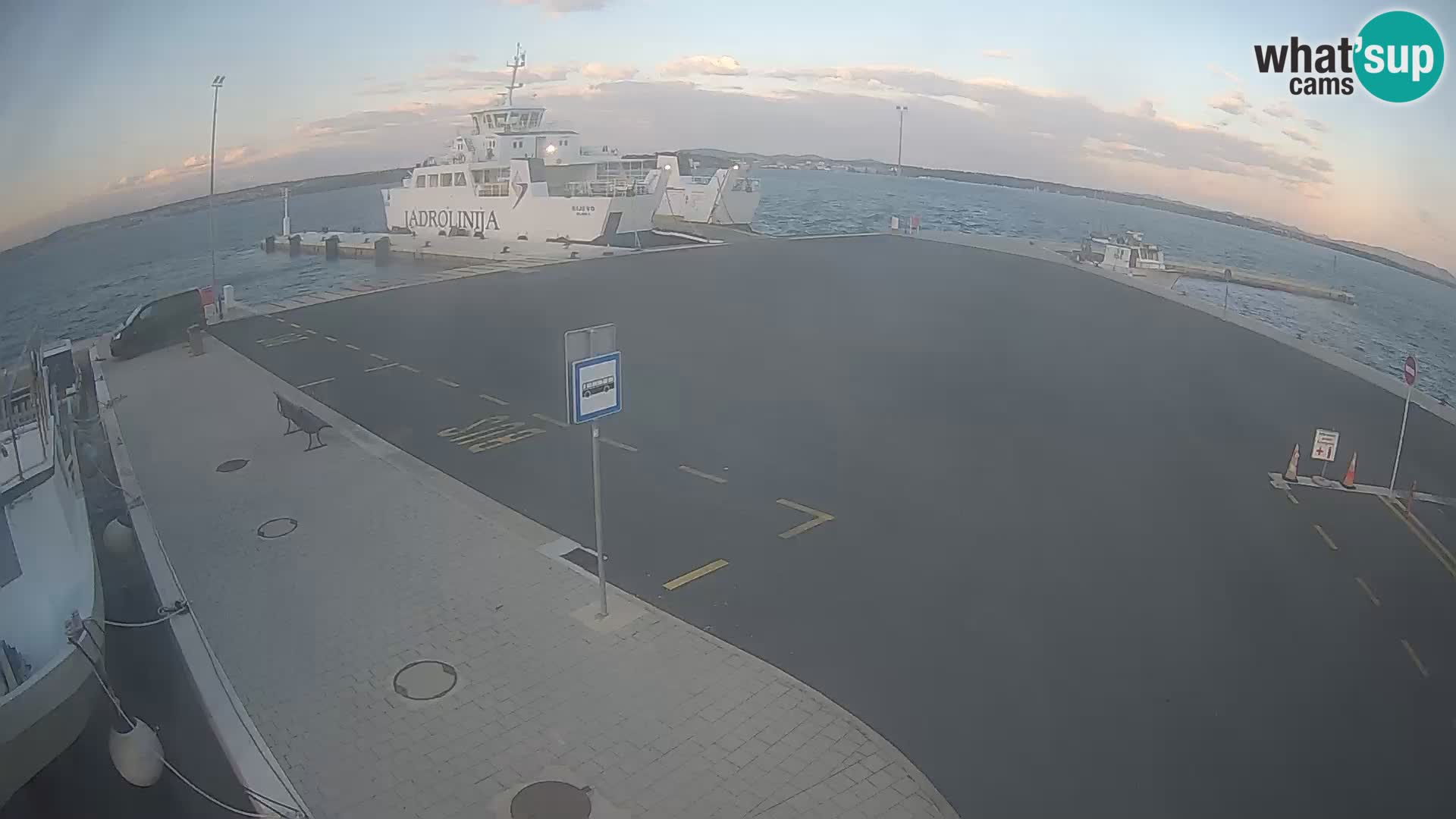 Tkon Live cam – Fähre – Dalmatien – Kroatien