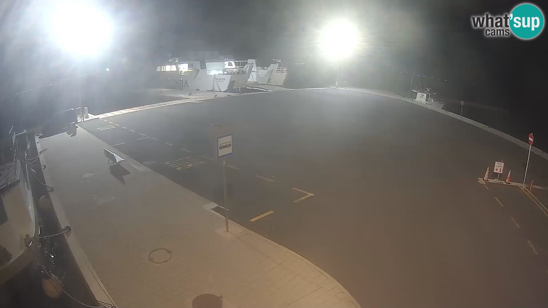 Tkon Live cam – ferry – Dalmatie – Croatie