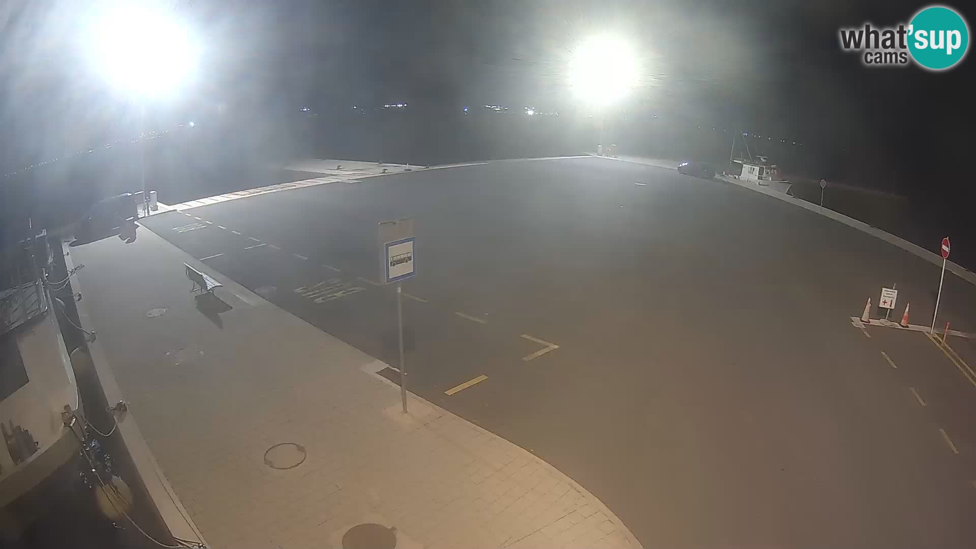 Tkon Live cam – ferry – Dalmatie – Croatie